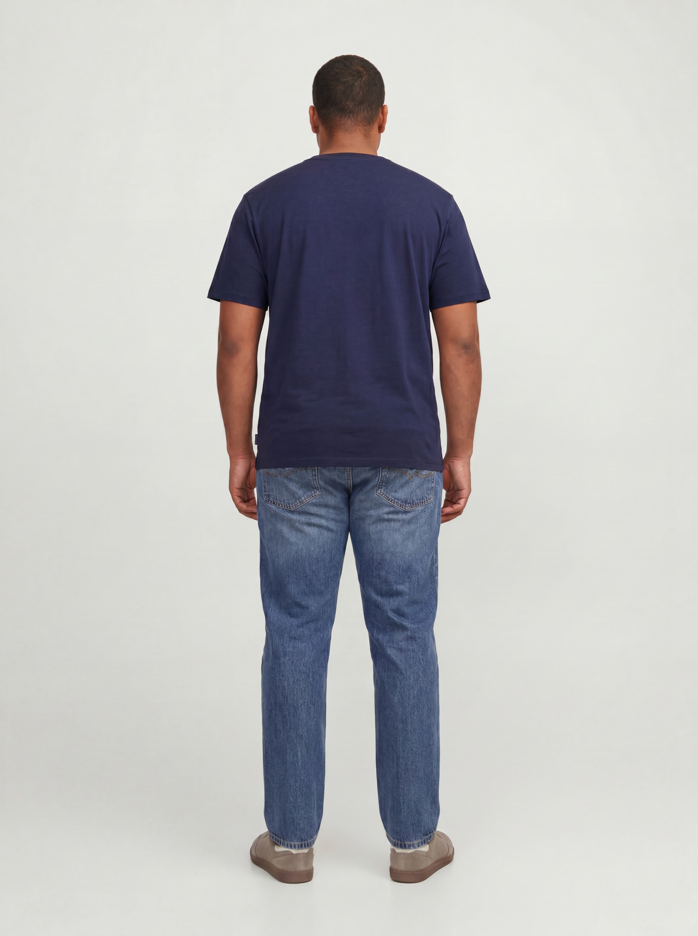 Jack & Jones PlusSize Jeans confort »JJIMIKE JJORIGINAL ST PLS« mélange de coton, coupe comfort