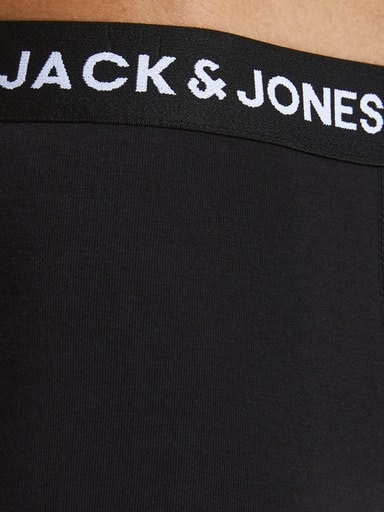 Jack & Jones Trunk »JACHUEY bequeme Passform und elastischem Bund«, (Packung, 5 St., 5er-Pack), unifarben, basic, eng anliegend, Baumwollmischung, Bündchen