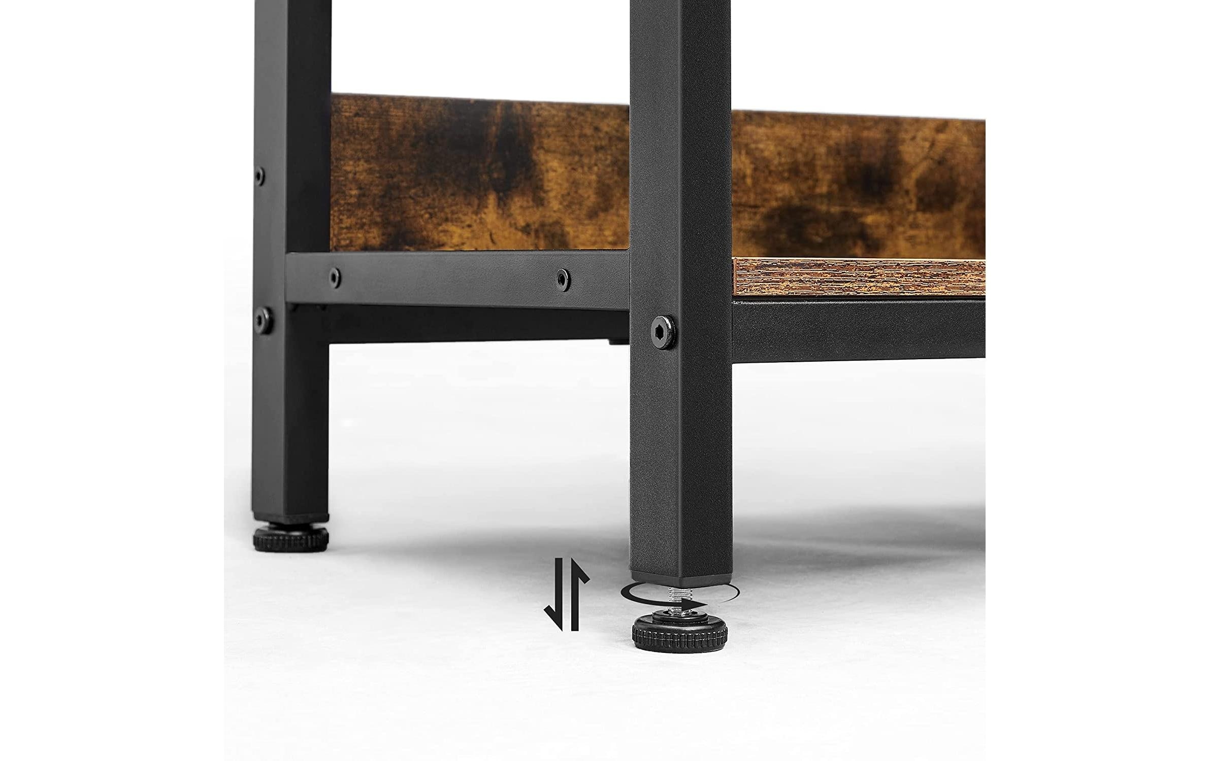 VASAGLE Wandregal »VASAGLE Regal Industrial Schwarz«