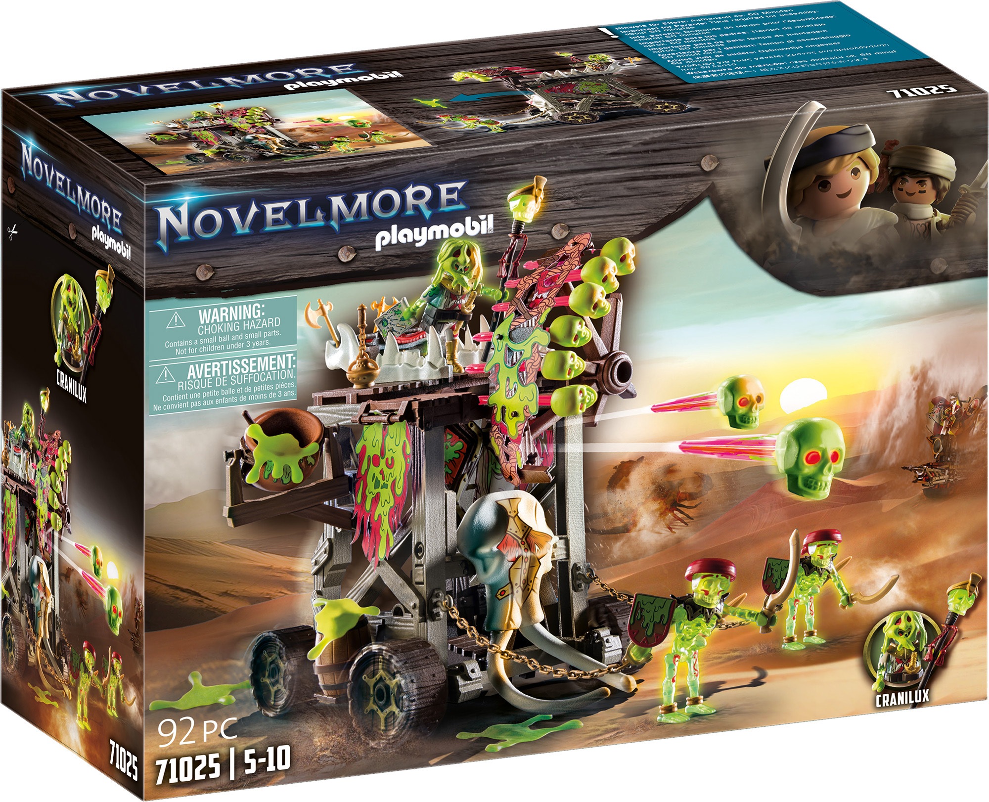 Playmobil® Konstruktions-Spielset »Sal'ahari Sands - Donnerthron (71025), Novelmore«,... kaufen