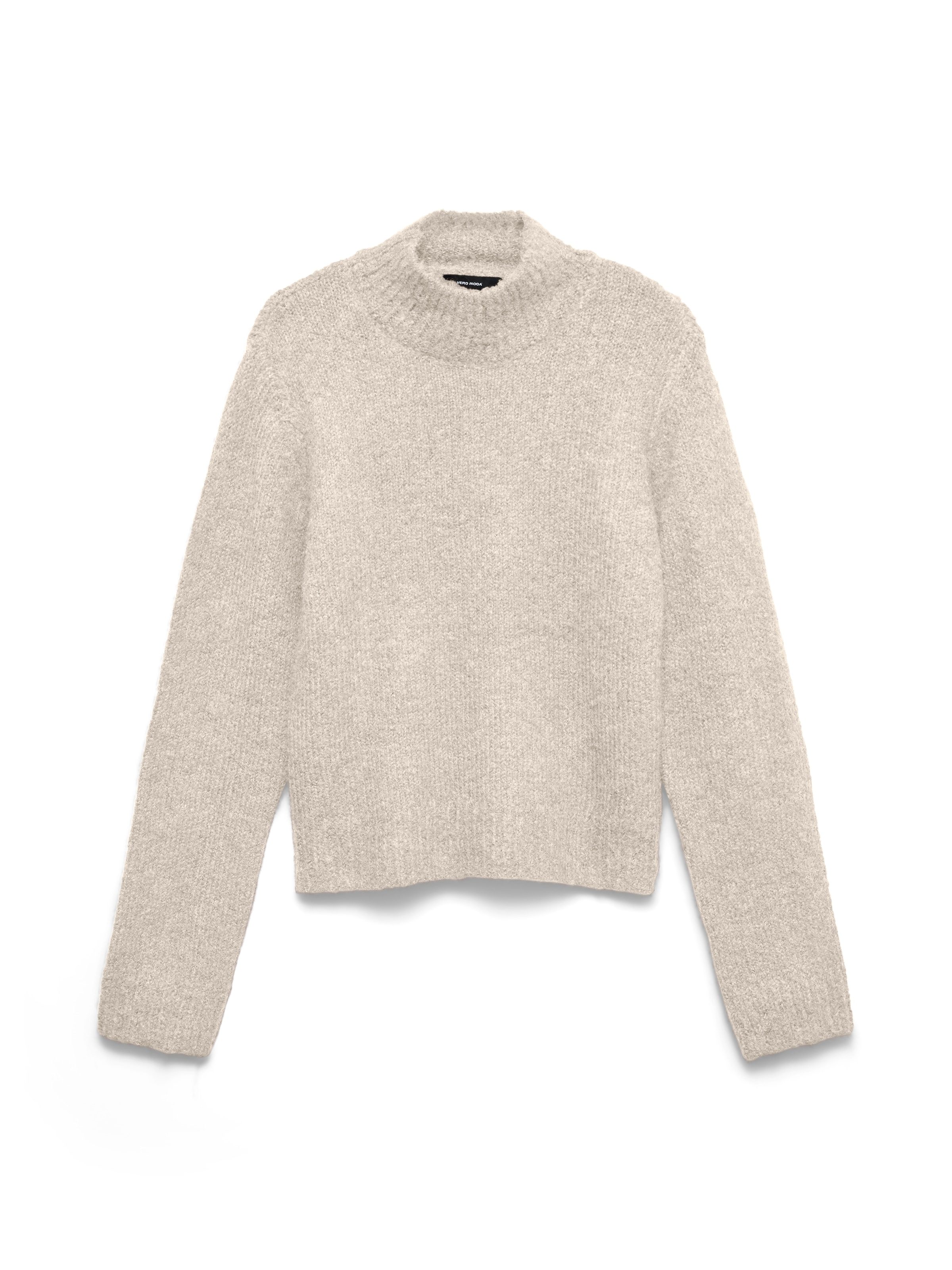 Vero Moda Pull en tricot »VMBERRY LS HIGHNECK PULLOVER NOOS« Materialmix