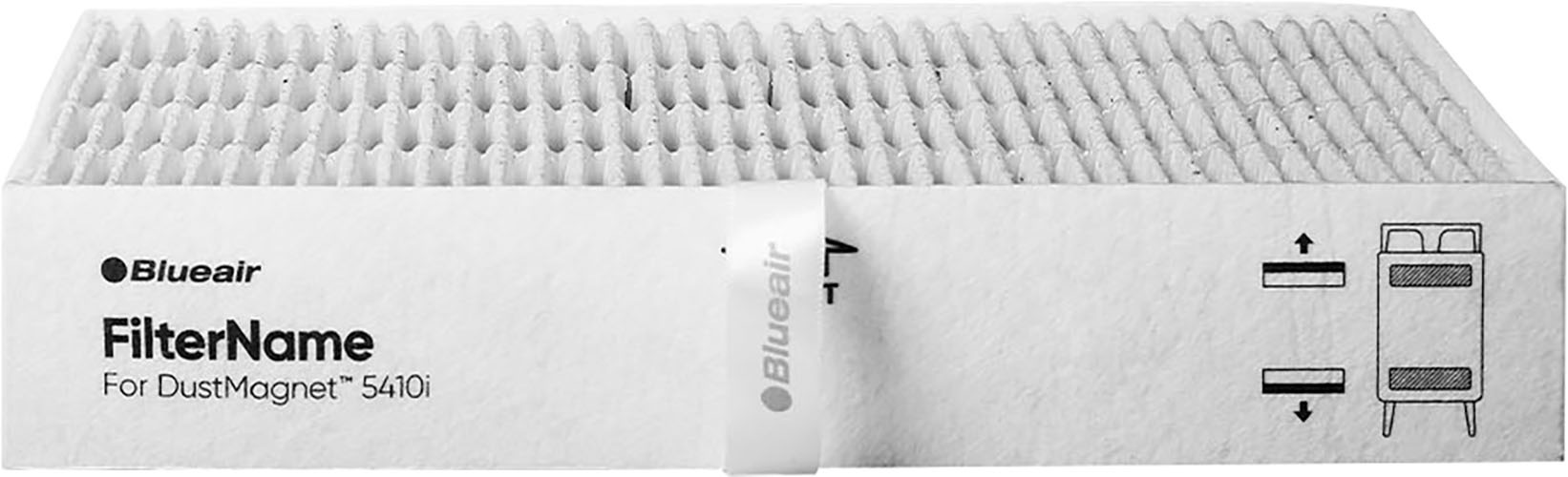 Blueair HEPA-Filter »Replacement Filter DustMagnet 5400«, passt zu DustMagnet 5400 Serie, 2 St.