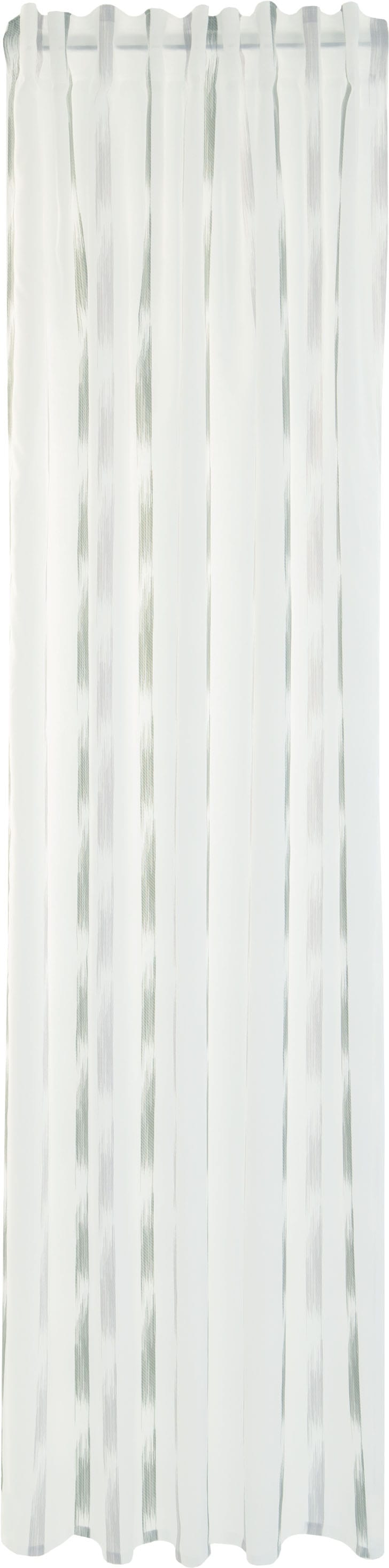 HOMING Gardine »Steen«, (1 St.), Farbverlauf, Streifen, transparent,  Wohnzimmer jetzt kaufen