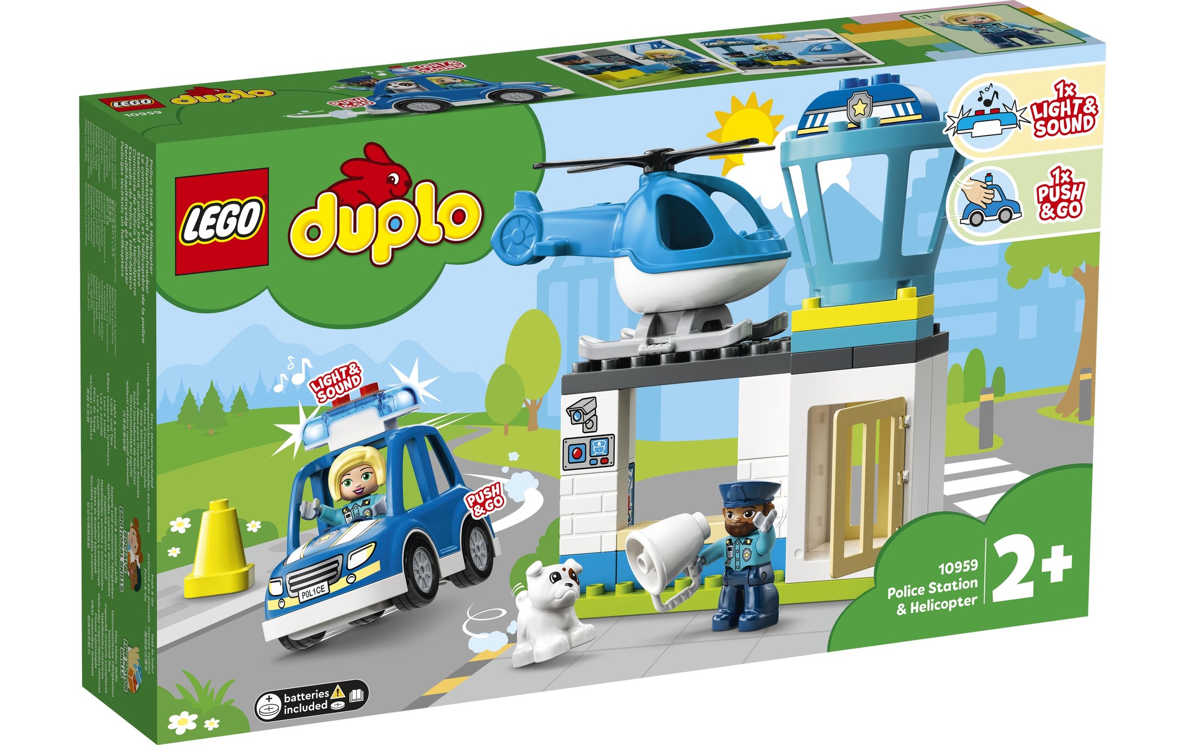 Image of LEGO® Spielbausteine »LEGO DUPLO Polizeistation mit Hub«, (40 St.) bei Ackermann Versand Schweiz