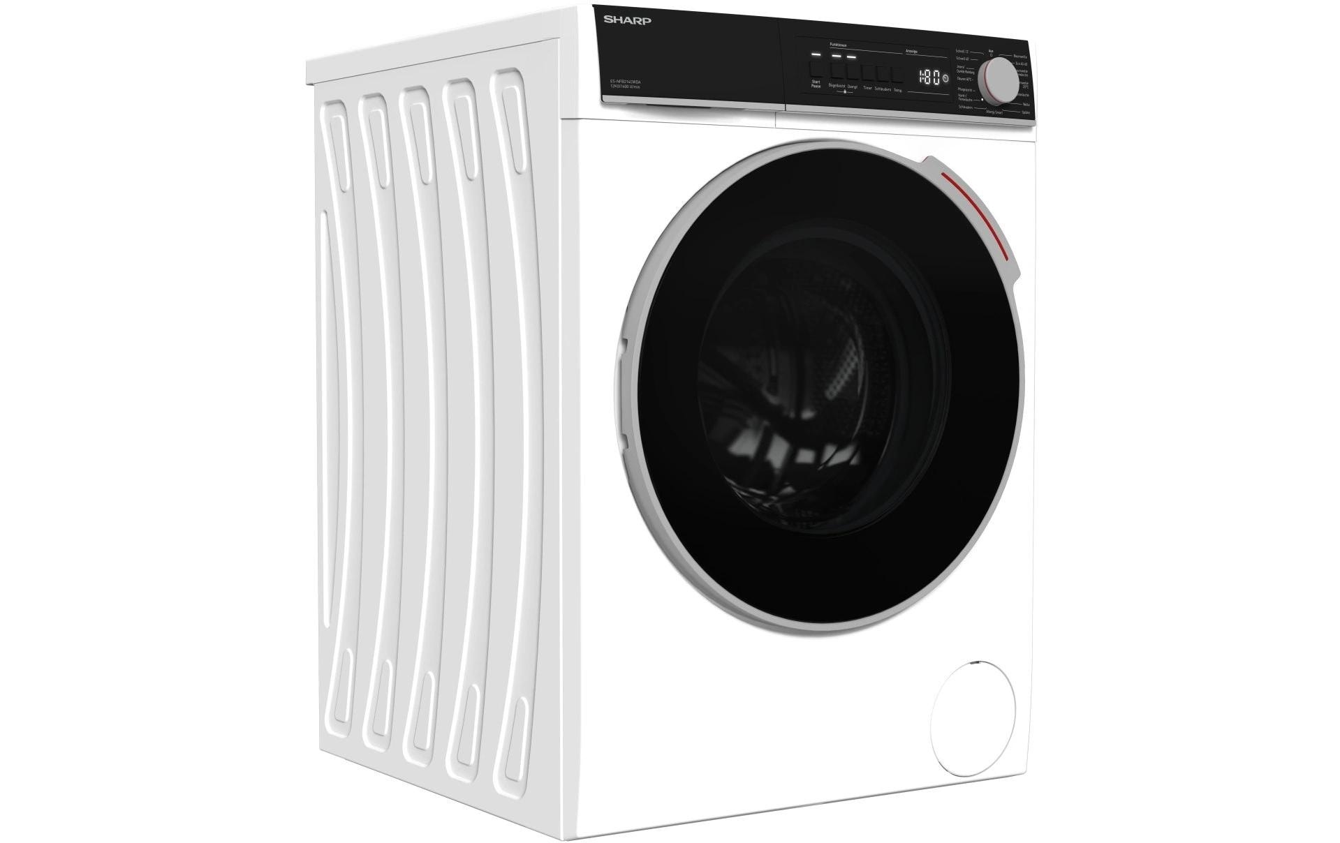 Sharp Waschmaschine »ES-NFB214CWDA-DE Links«, 1400 U/min