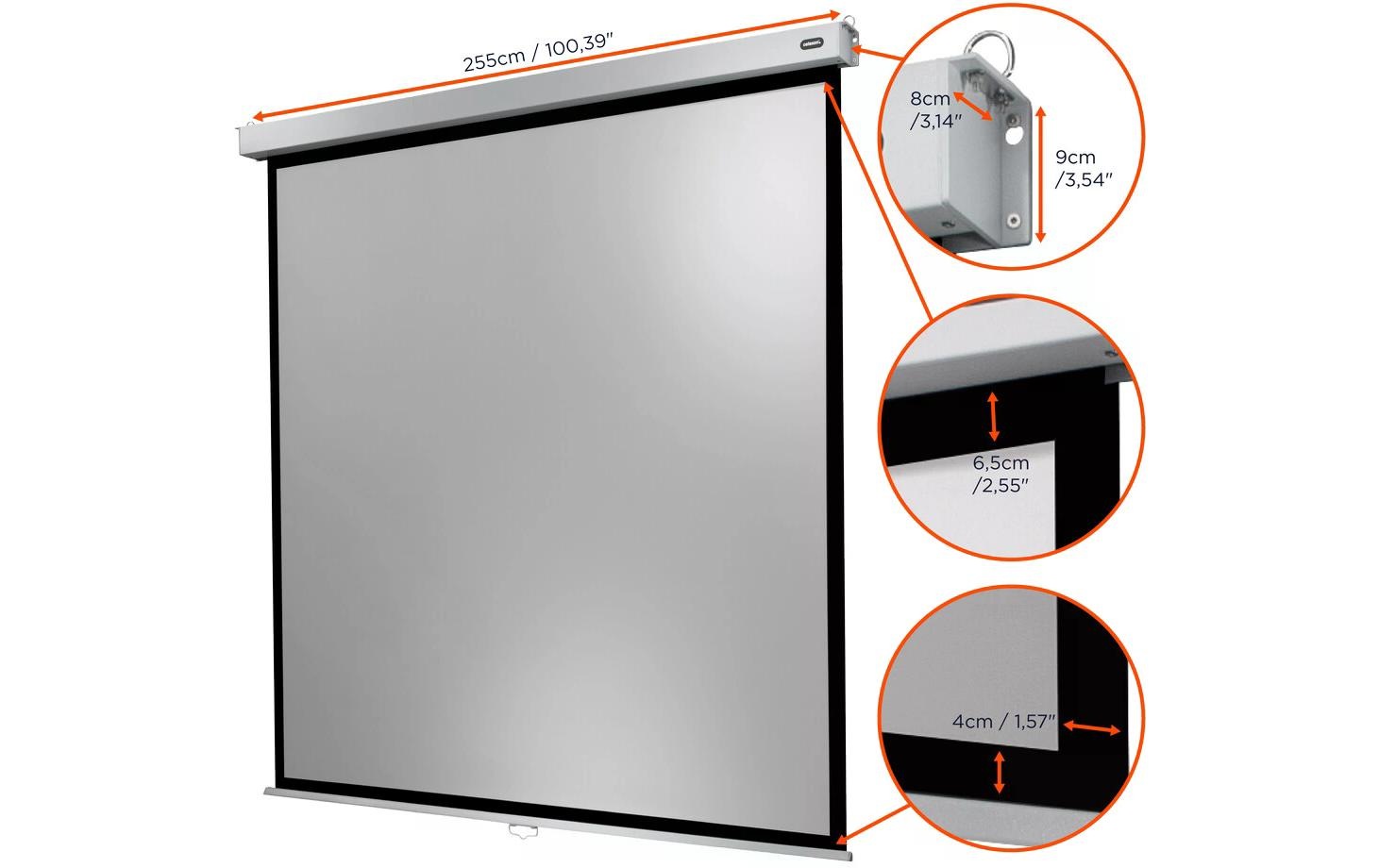 Celexon Rolloleinwand »Professional Plus 240x240 cm«