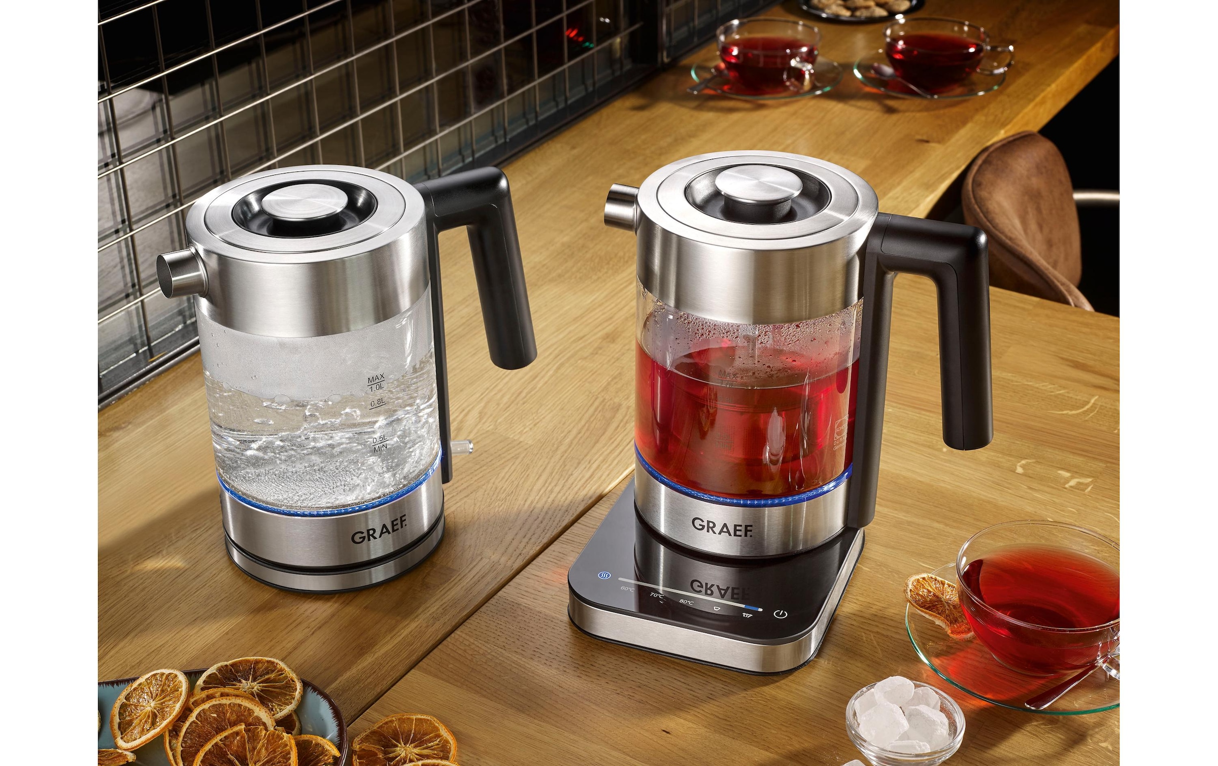 Graef Wasserkocher »WK 350 1 l Ede«, 1 l, 2200 W