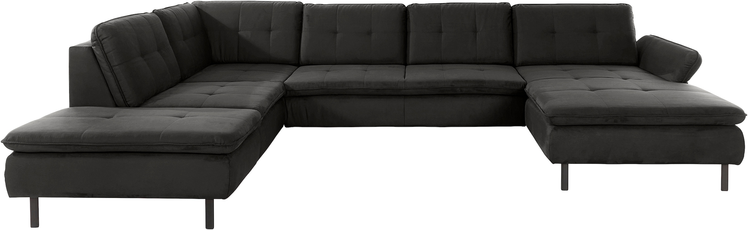 INOSIGN Wohnlandschaft »Birkholm U-Form« Armlehnverstellung, auch in Easy Clean Bezug - mit Wasser zu reinigen