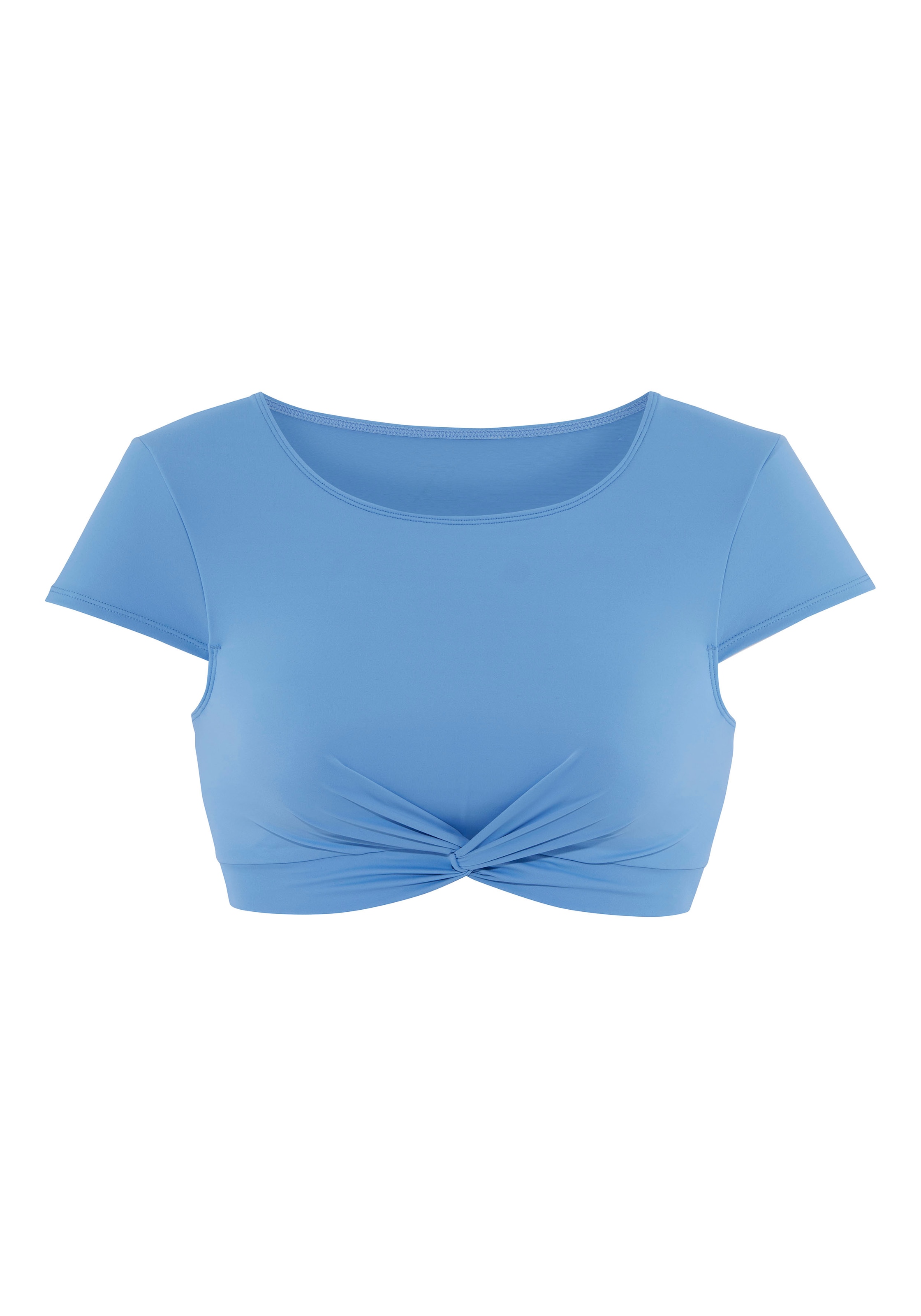 LASCANA ACTIVE Crop-Bikini-Top »Oceana«, mit modischer Knotenoptik