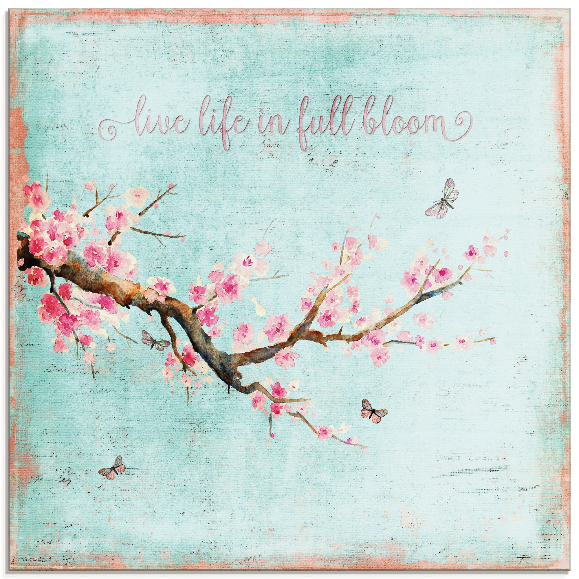 Image of Artland Glasbild »Kirschblüte«, Blumen, (1 St.) bei Ackermann Versand Schweiz