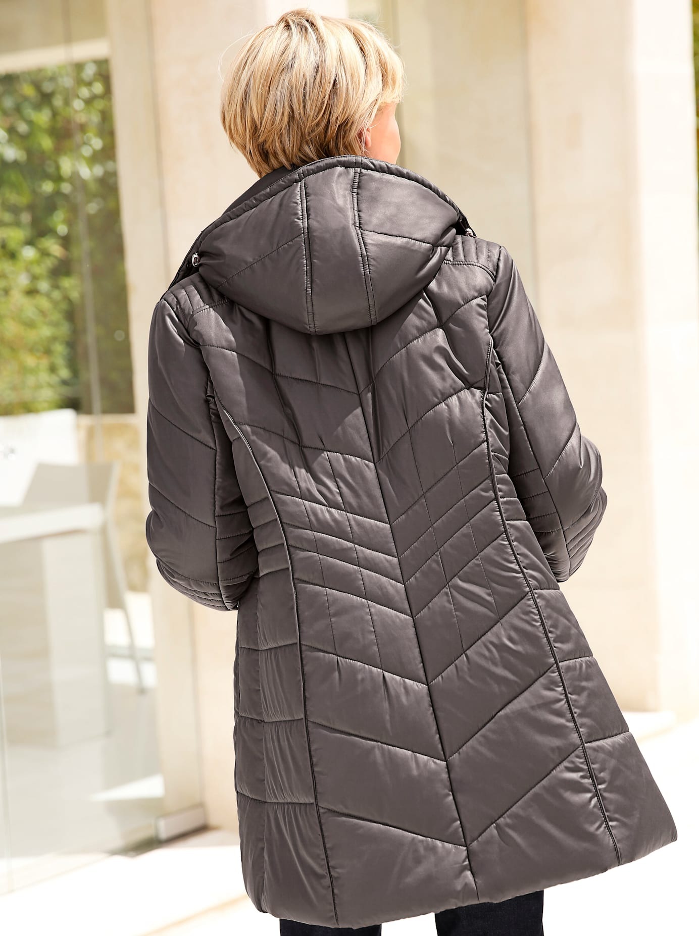 Casual Looks Steppjacke, mit Kapuze