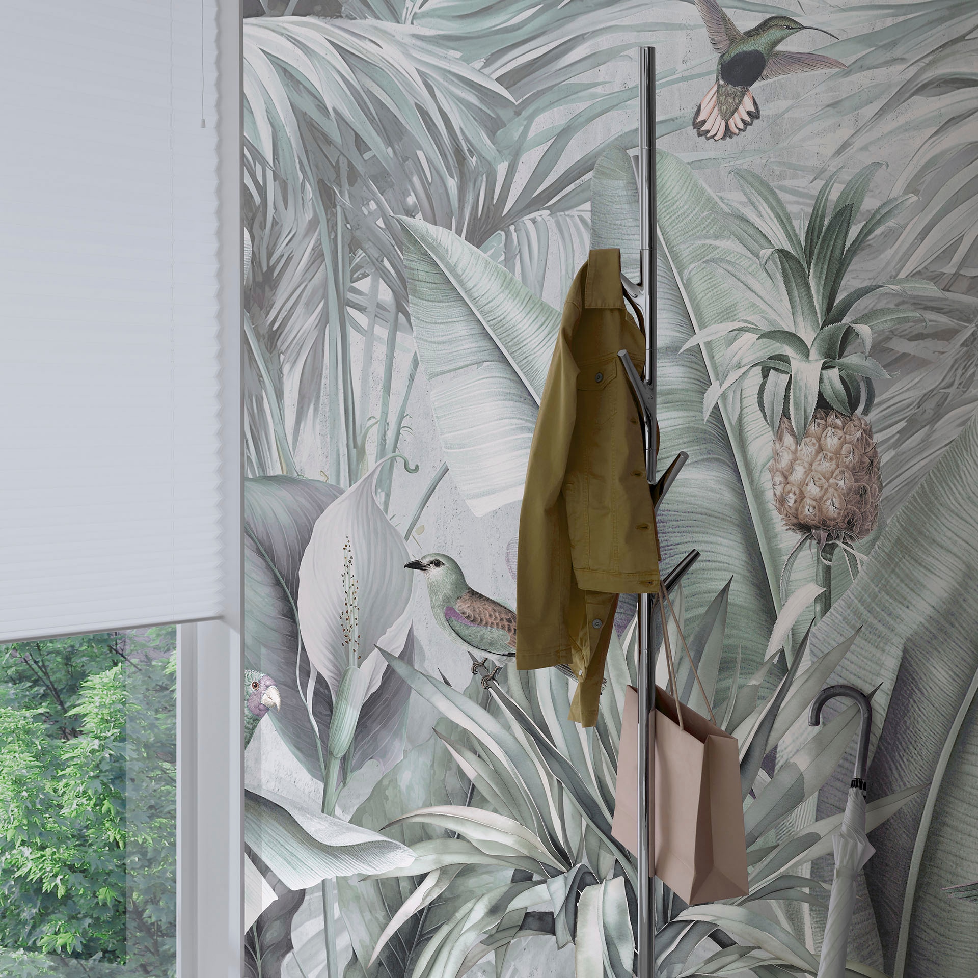 Image of Fashion for walls Fototapete "Ayana" floral glatt Phthalate frei