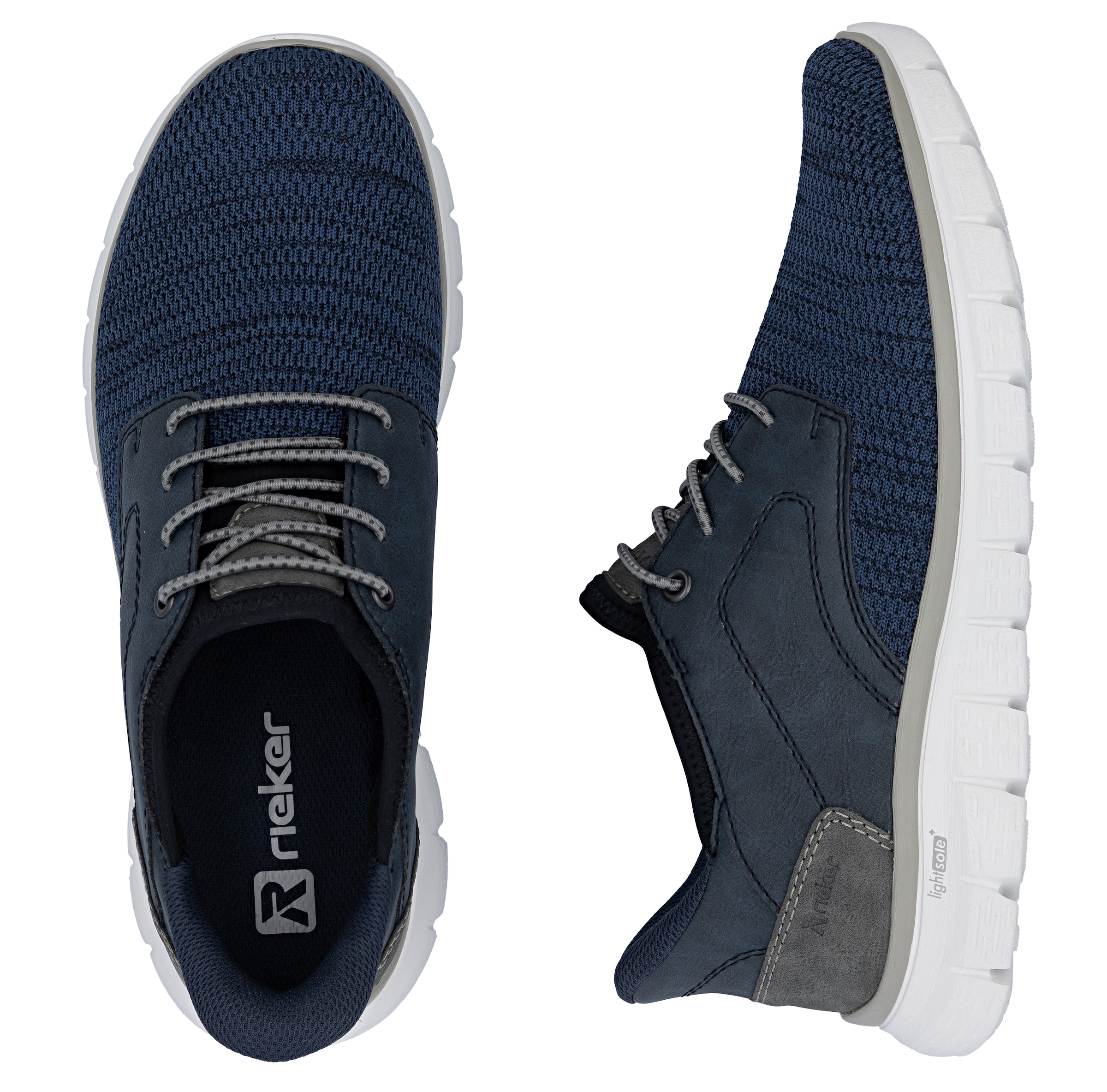 Rieker Baskets slip-on  , Freizeitschuh, Halbschuh, Schlupfschuh, gepolsterter Fersenabschluss