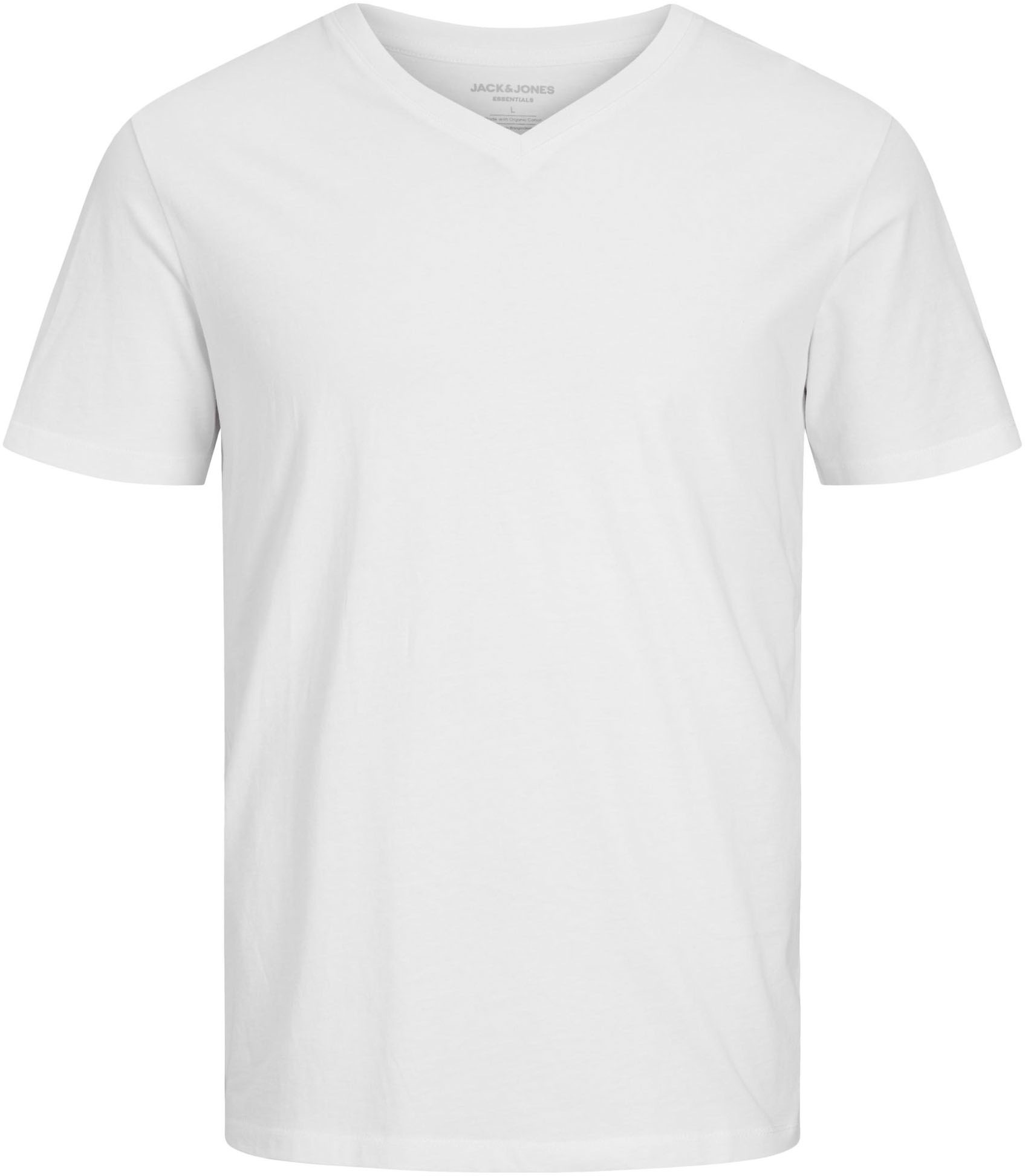 Jack & Jones V-Shirt »JJEORGANIC BASIC TEE«