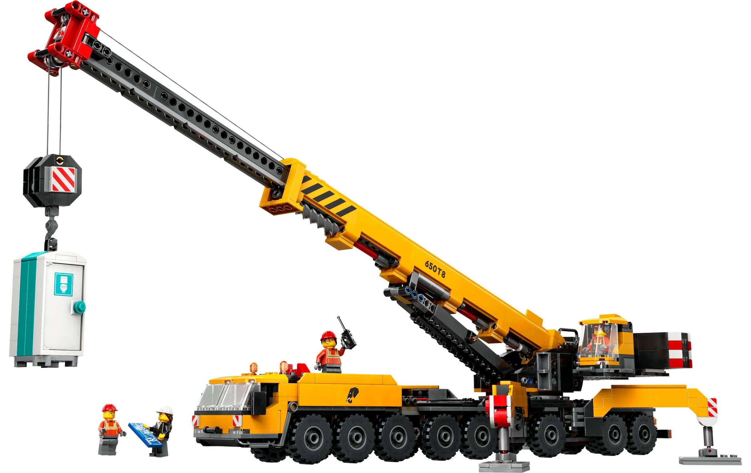 LEGO® Spielbausteine »City Mobiler Baukran 60409«, (1116 St.)