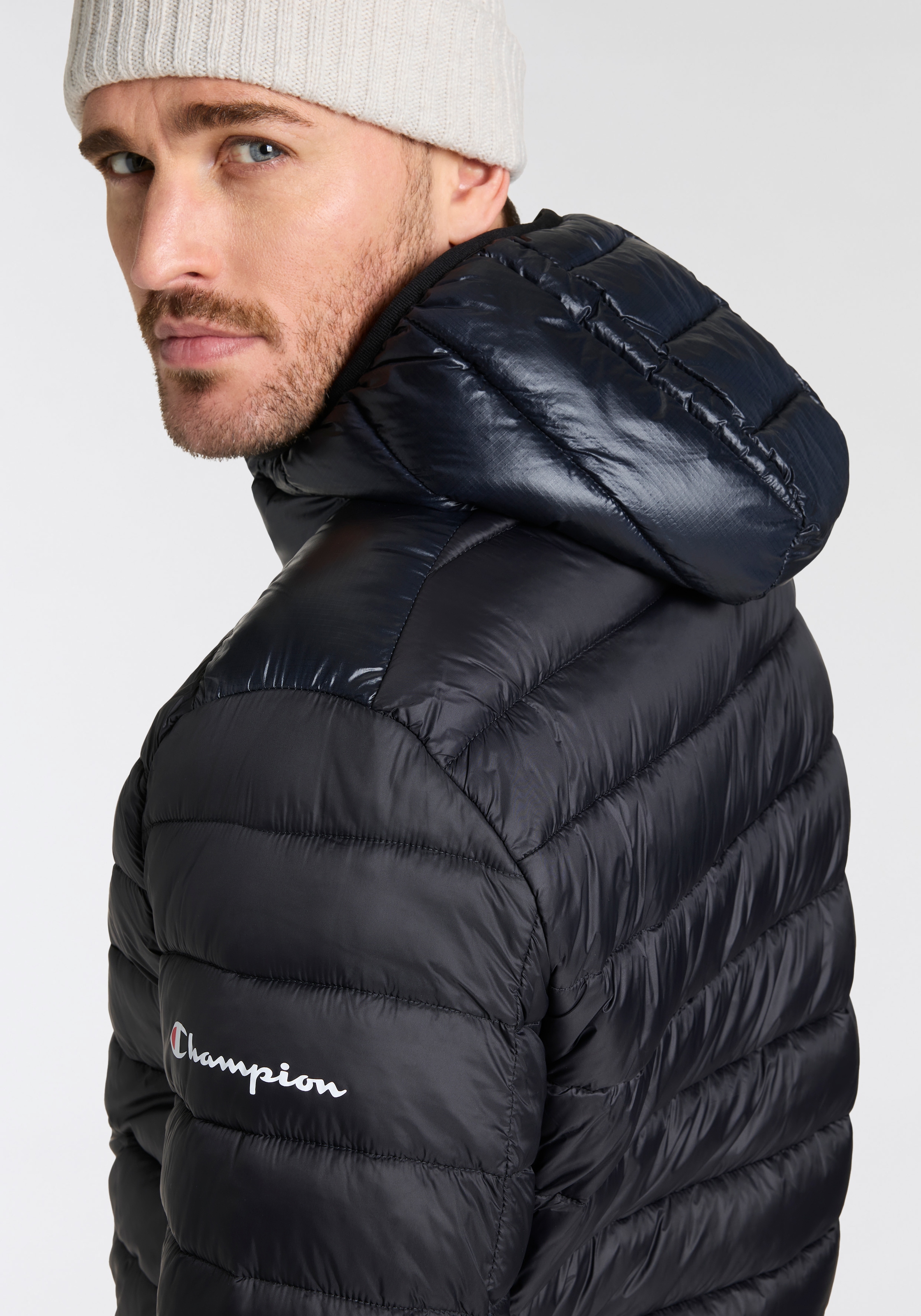 Champion Steppjacke »Hooded Jacket«, mit Kapuze
