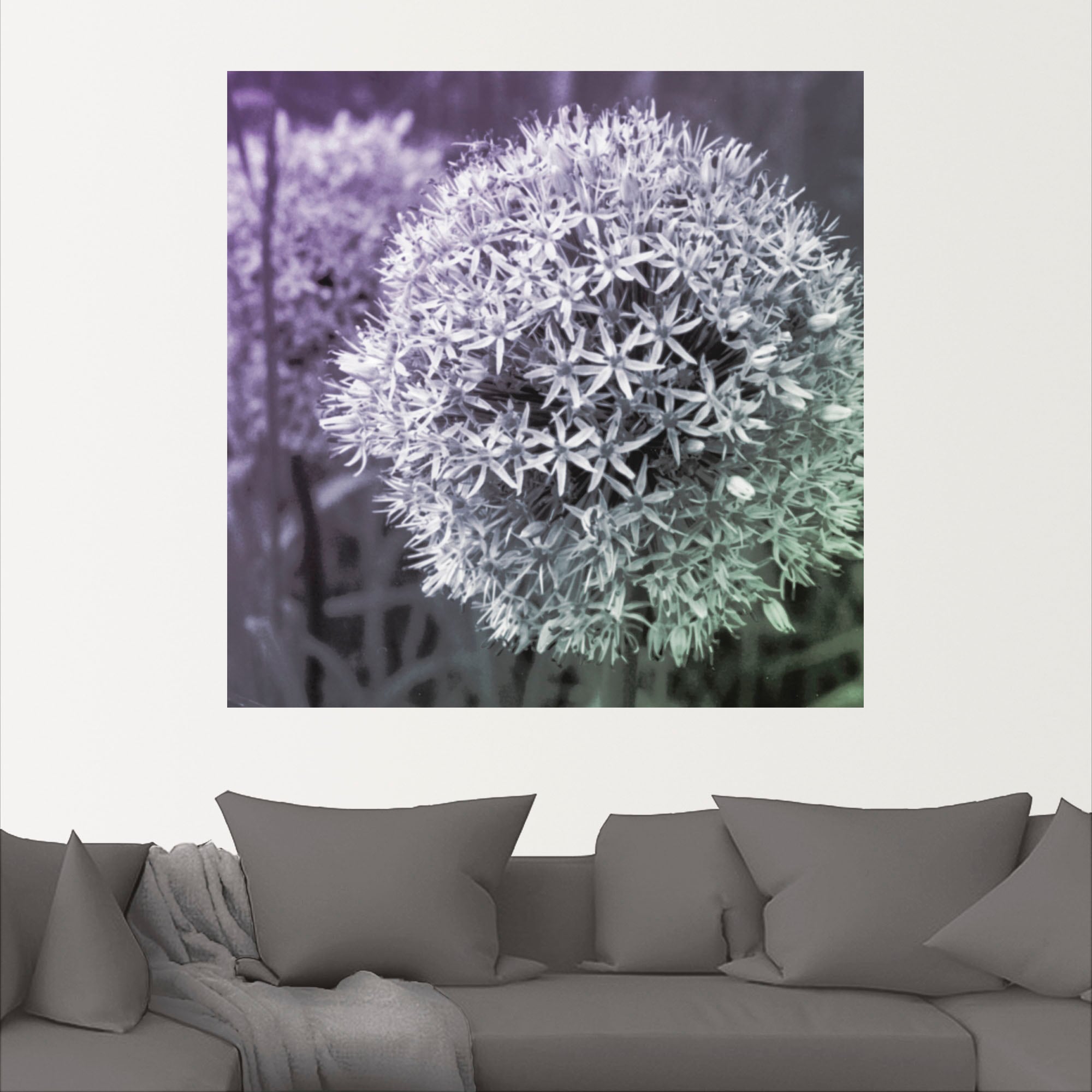 Artland Wandbild »Lila Sensation I«, Blumen, (1 St.), als Alubild, Outdoorbild, Leinwandbild, Poster, Wandaufkleber