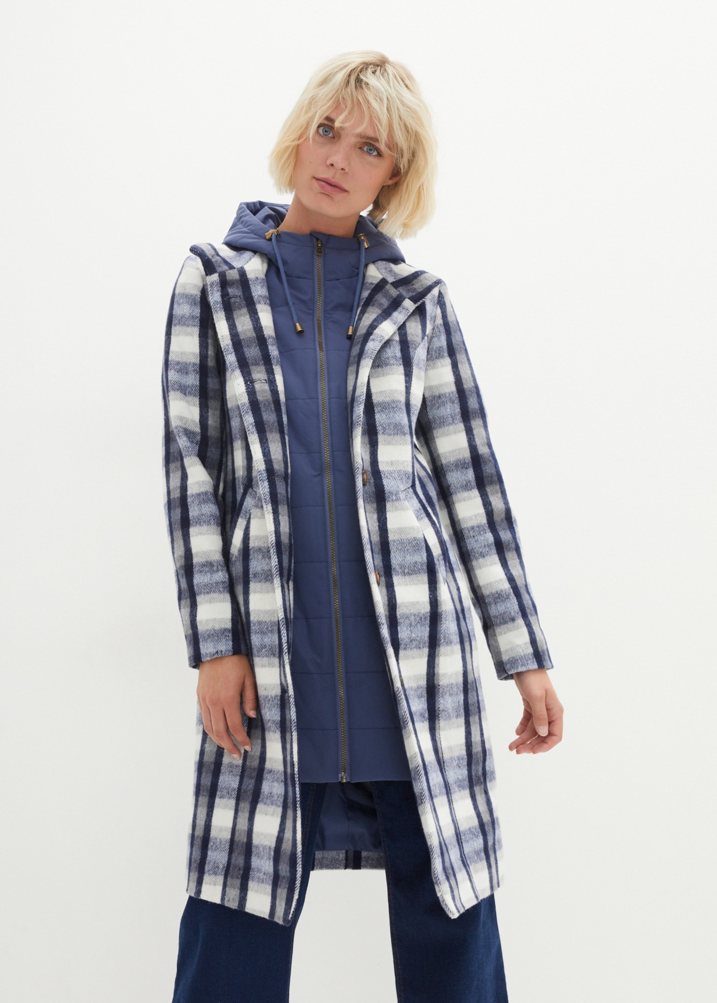 Image of bonprix Wintermantel im angesagten Two-in-One-Design, bequeme Passform, casual Stil