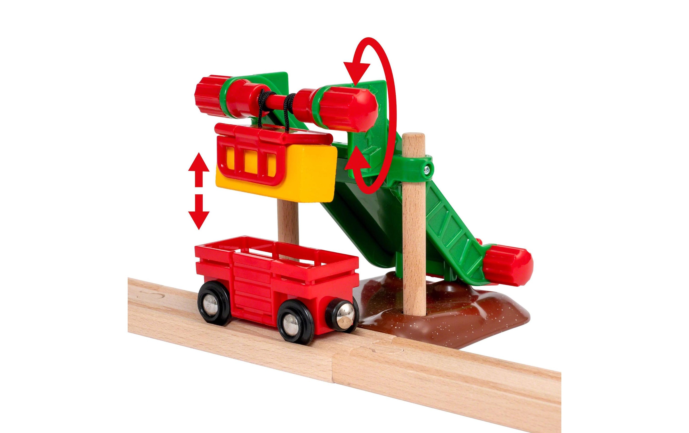 BRIO® Spielzeug-Eisenbahn »Grosses Bauernhof-Set«