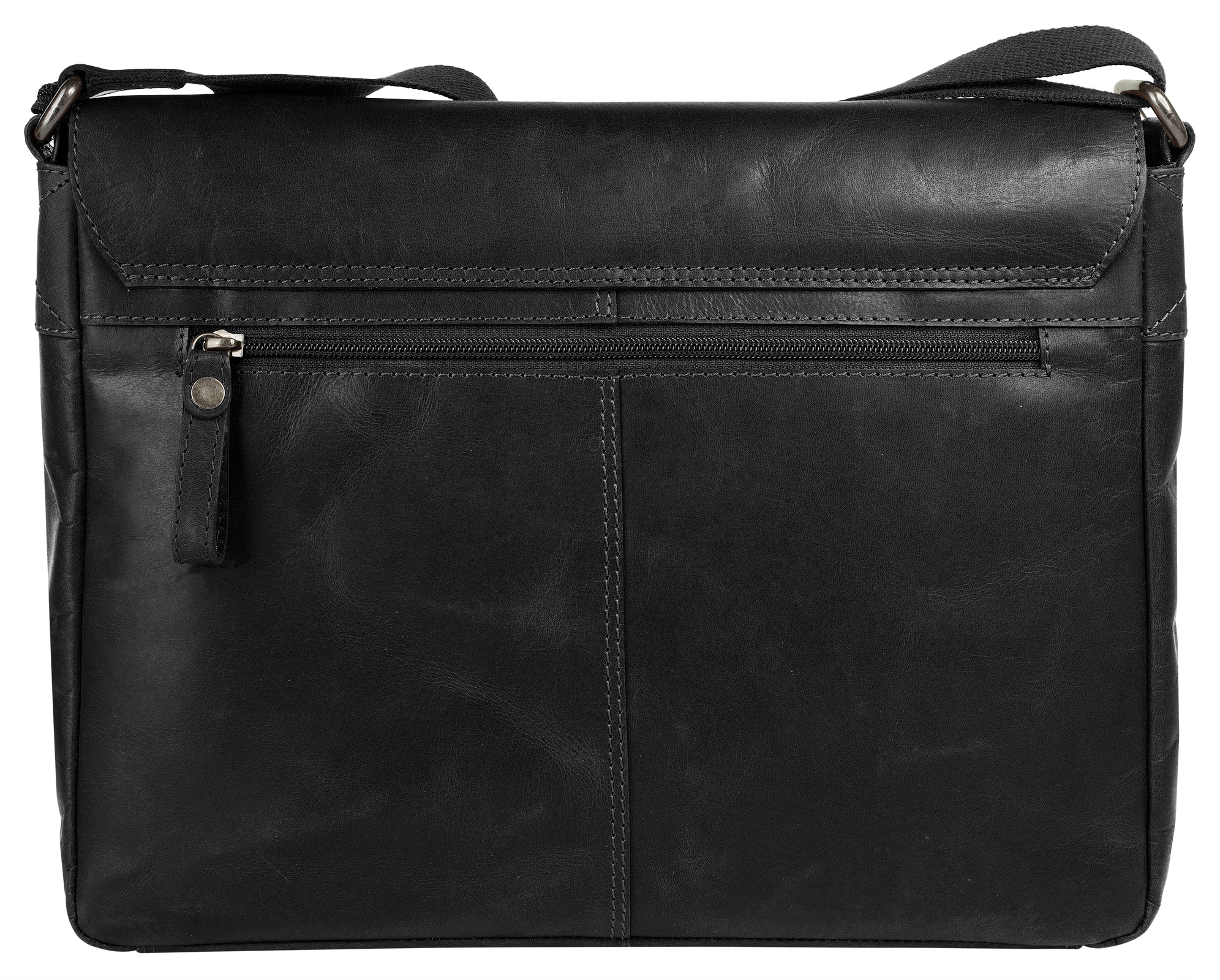Sansibar Messenger Bag, echt Leder