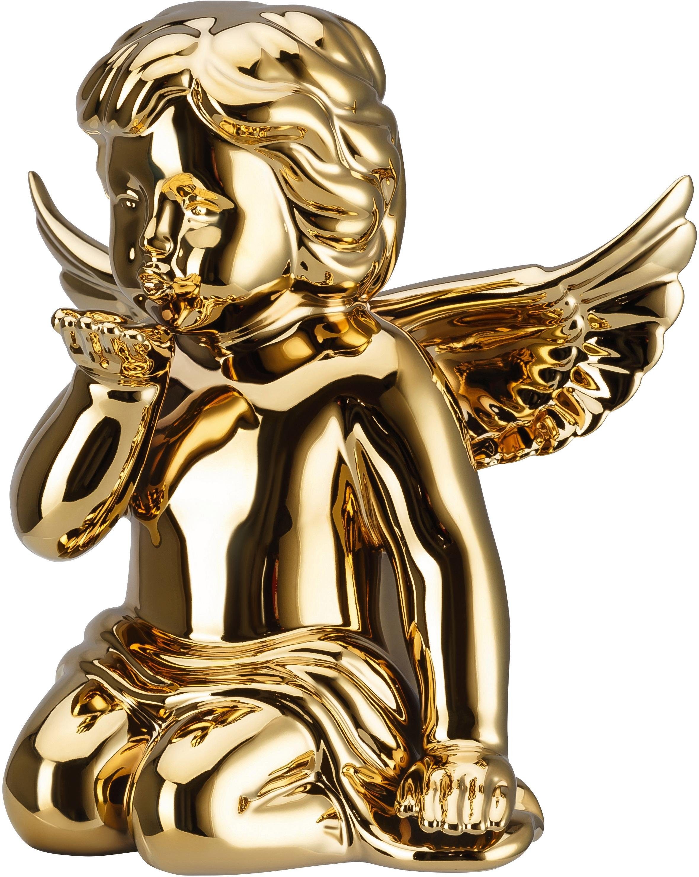 Rosenthal Engelfigur »Engel Handkuss«, bequem kaufen Biskuitporzellan, goldfarben