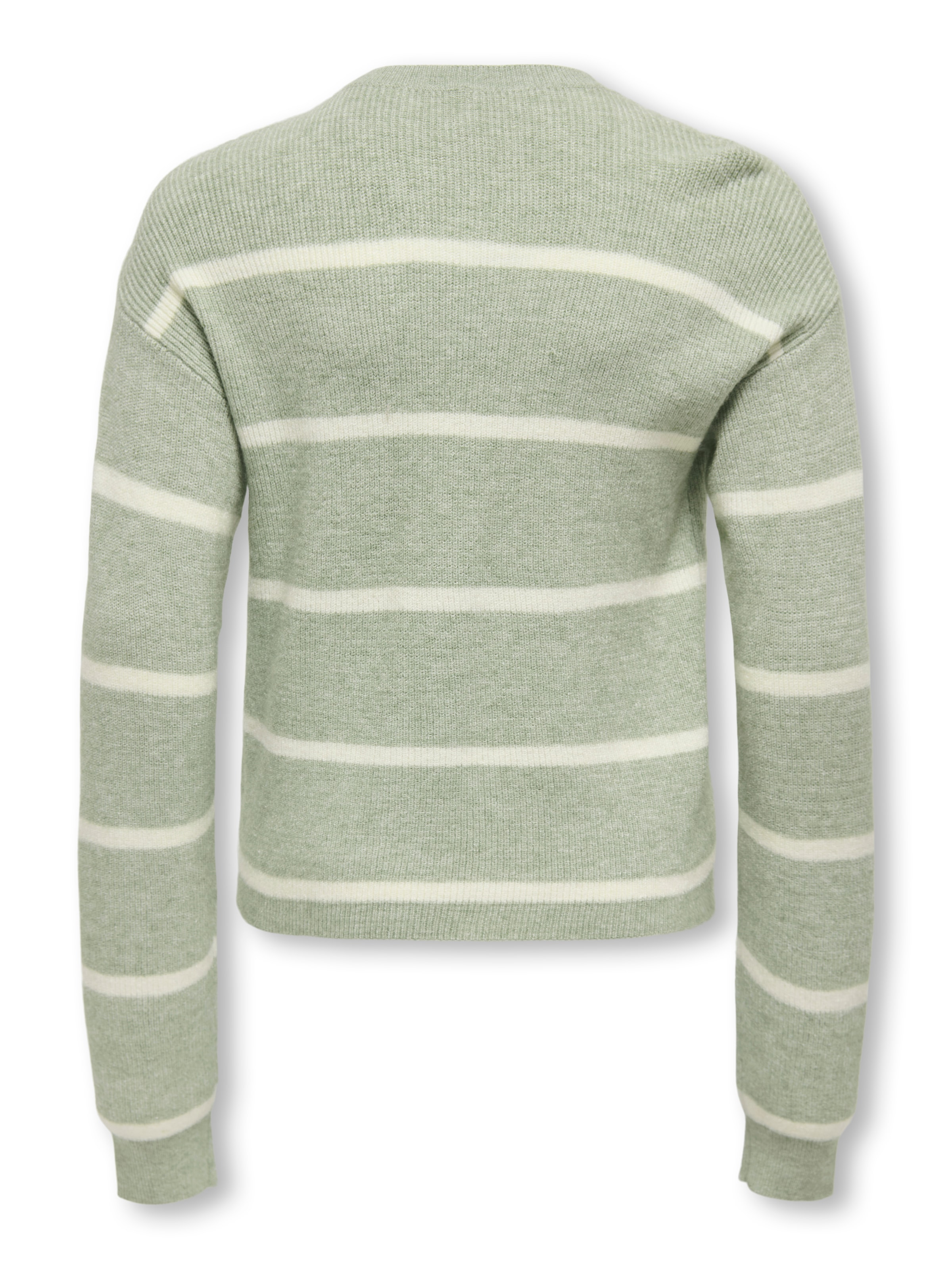 KIDS ONLY Pull en tricot »KOGFRANCA SHORT L/S STRIPE KNT NOOS« mélange viscose, coupe ample