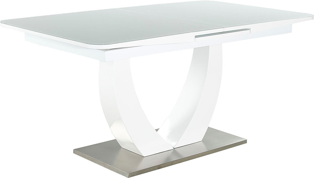 Jockenhöfer Gruppe Table de salle à manger »Ulm« Hochglanz, mit Synchronauszug, Breite 160-200 cm