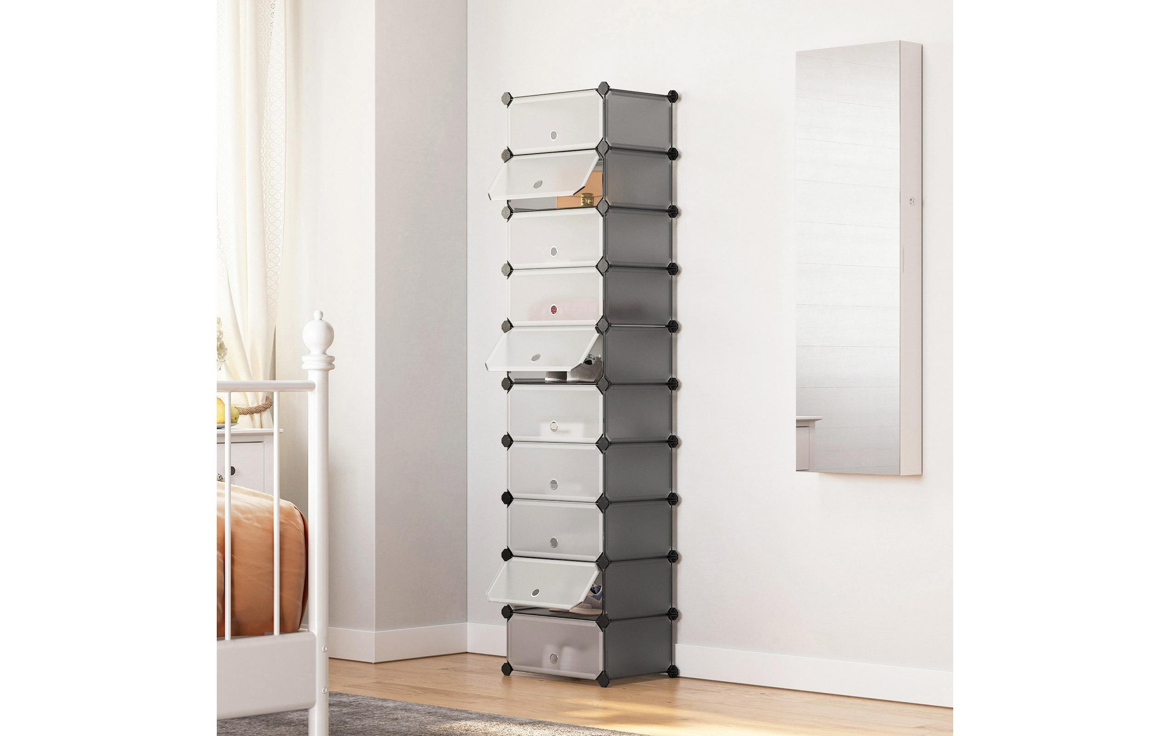 SONGMICS Étagère à chaussures »mit 10 Ablagen 31 x 173 cm«