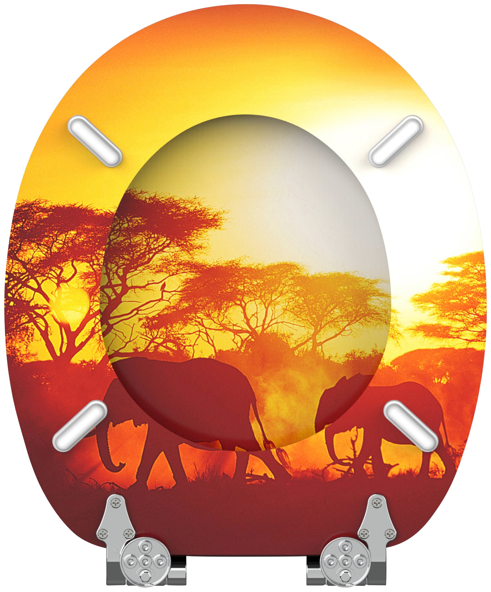 Sanilo Siège de WC »Savanne« mit Absenkautomatik