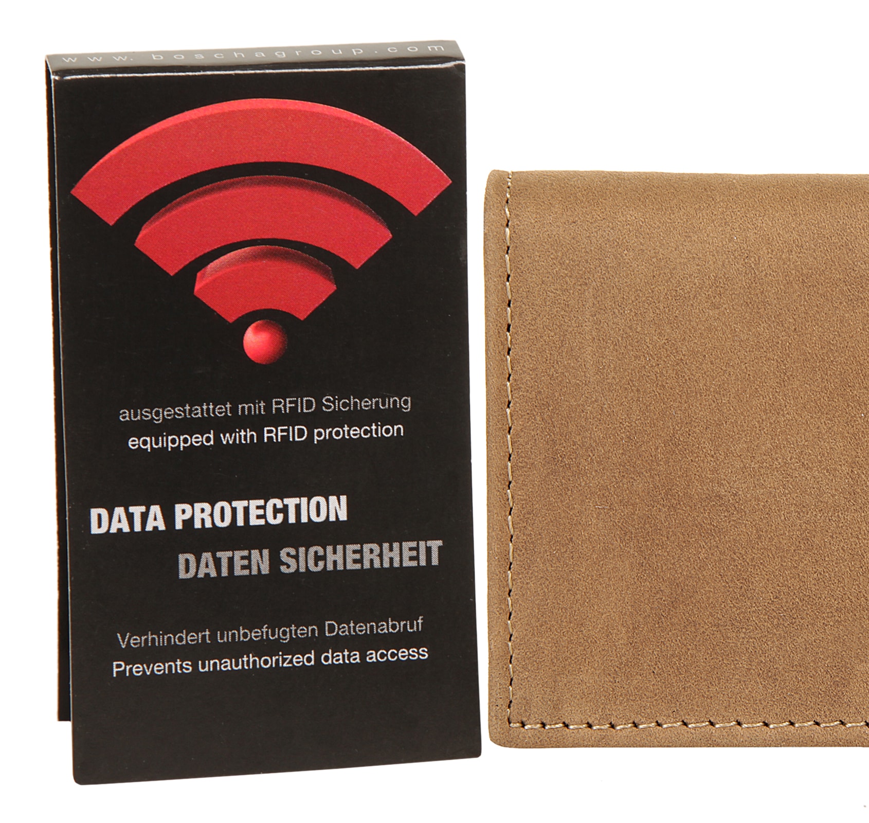 BODENSCHATZ Portefeuille echt Leder