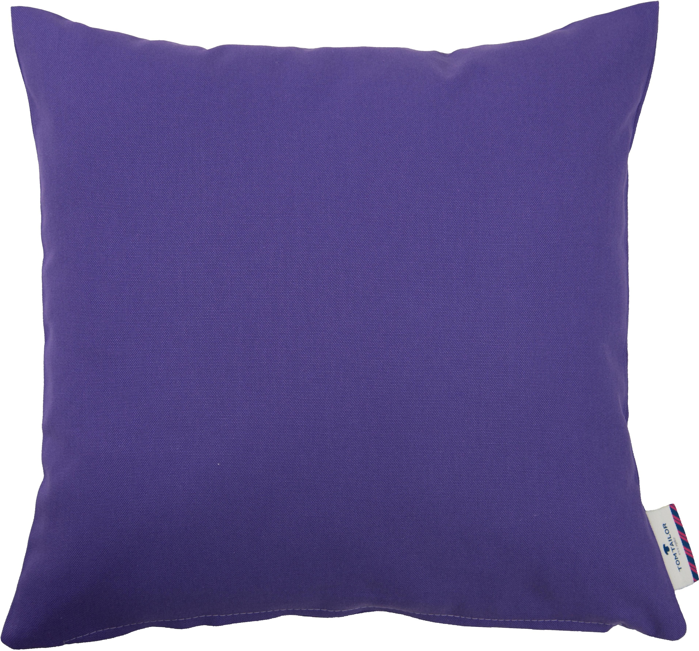 TOM TAILOR HOME Dekokissen »Dove«, unifarben, Kissenhüllen ohne Füllung, 2er Pack