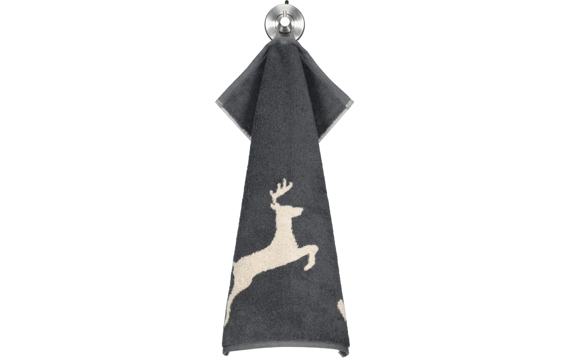 Cawö Duschtuch »Alpenchic Edition Hirsch 70 x 140 cm«, (1 St.)