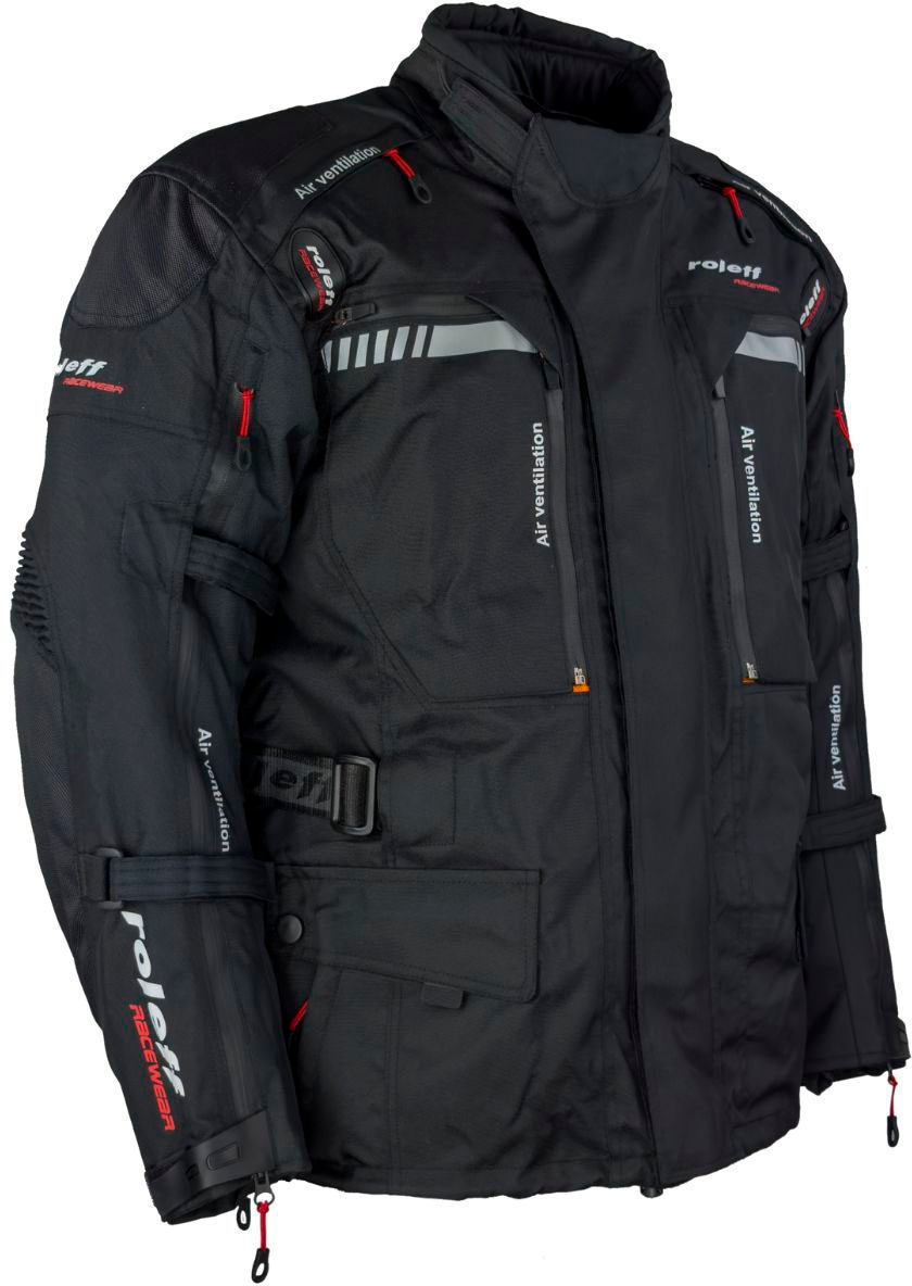 roleff Motorradjacke »Enduro«, mit Protektoren, optimale Belüftung