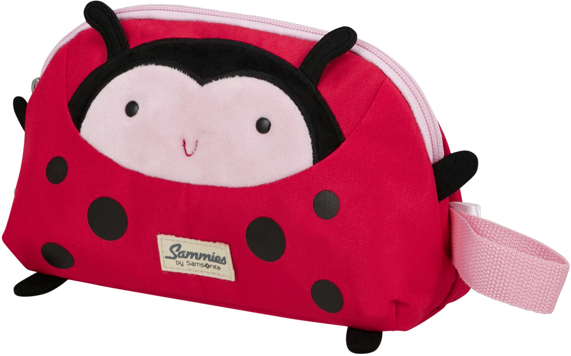 Samsonite Kulturbeutel »Happy Sammies ECO, Ladybug Lally«, Reiseetui für Kinder aus recyceltem Material