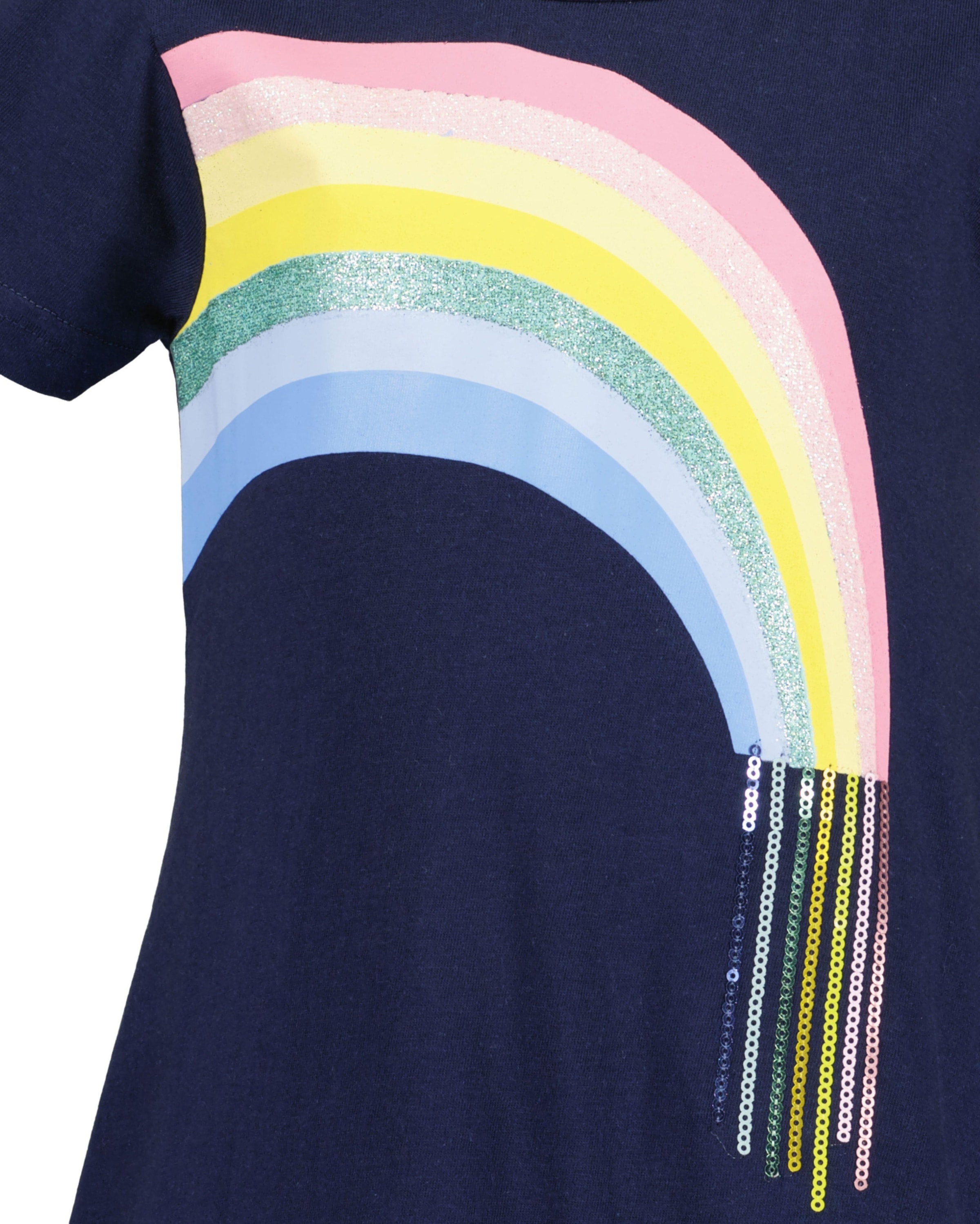 Blue Seven Robe en jersey 1 pièces tlg. mit grossem Frontmotiv  mit Pailletten