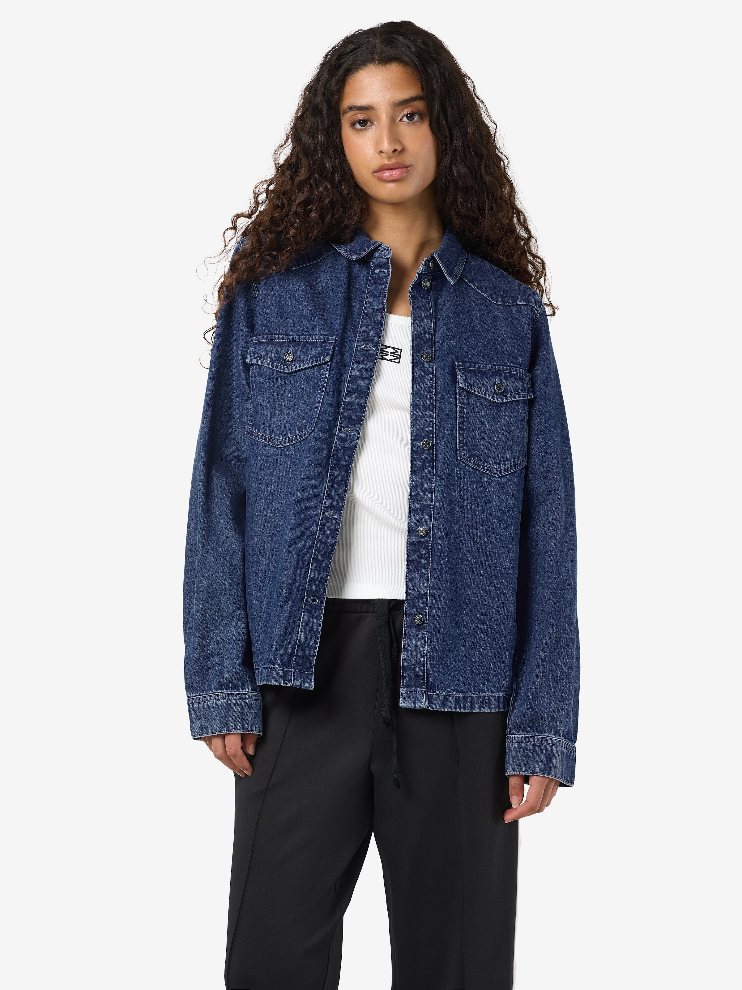 Noisy may Jeansbluse »NMNEW SIGNE L/S DENIM SHIRT VI002MB NOOS«