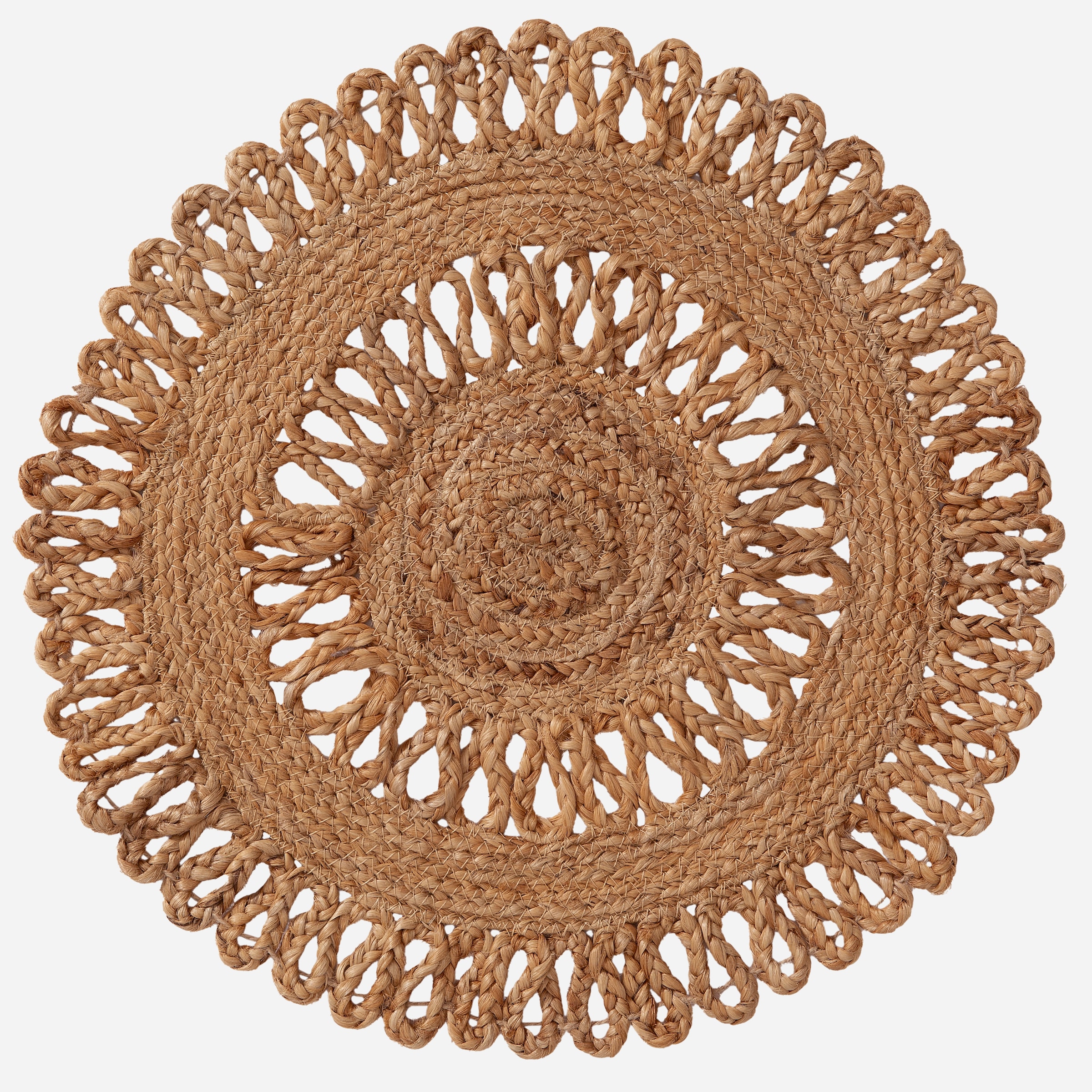 my home Set de table »Aimka« Handgefertigt, 35x35, rund