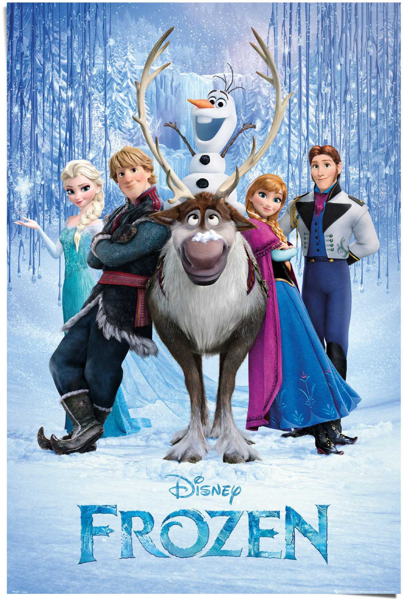 Image of Reinders! Poster »Disney´s die Eiskönigin Cover«, (1 St.) bei Ackermann Versand Schweiz