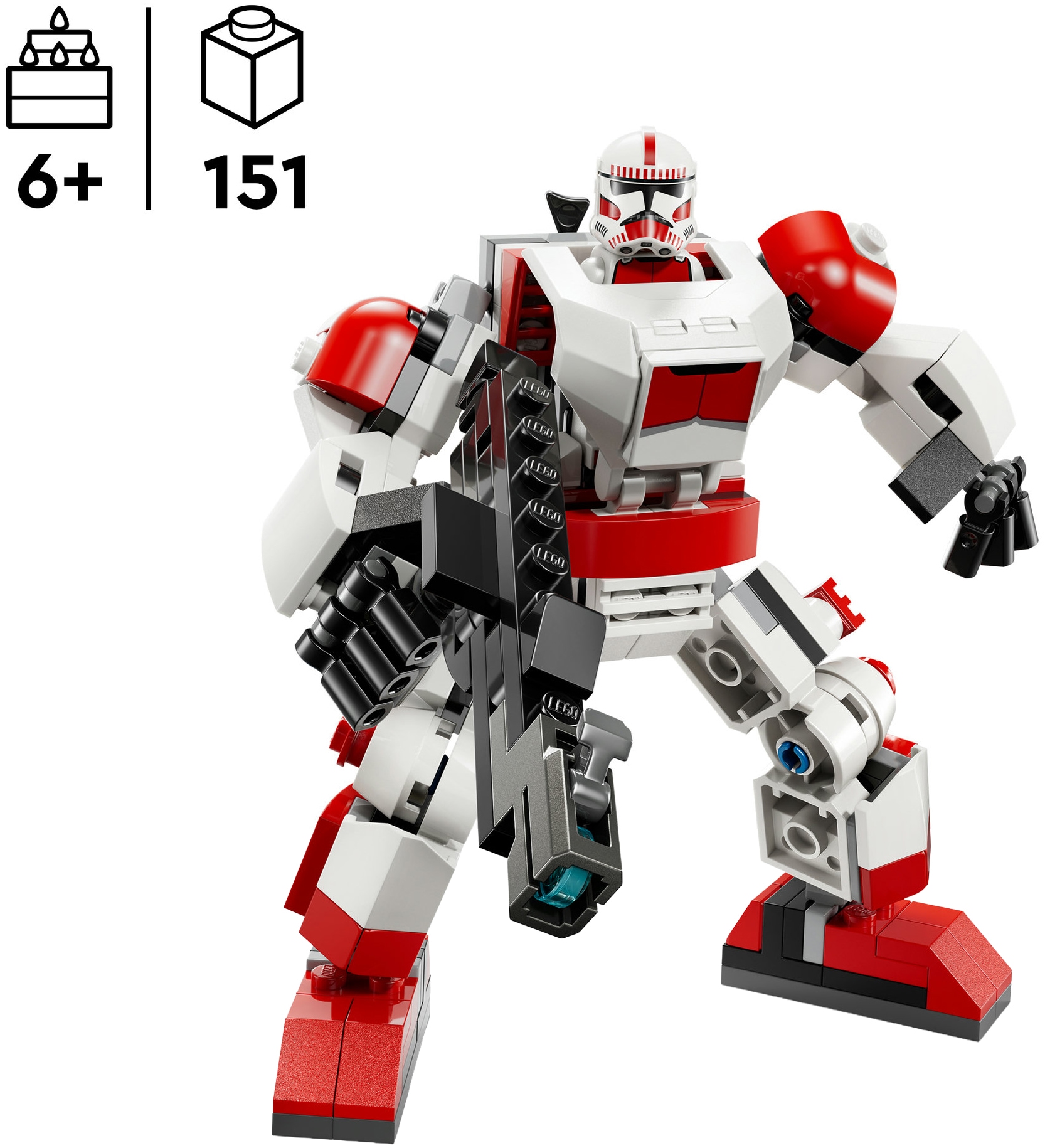 LEGO® Pions de construction »Klon-Schocktruppen Mech (75448), LEGO Star Wars«