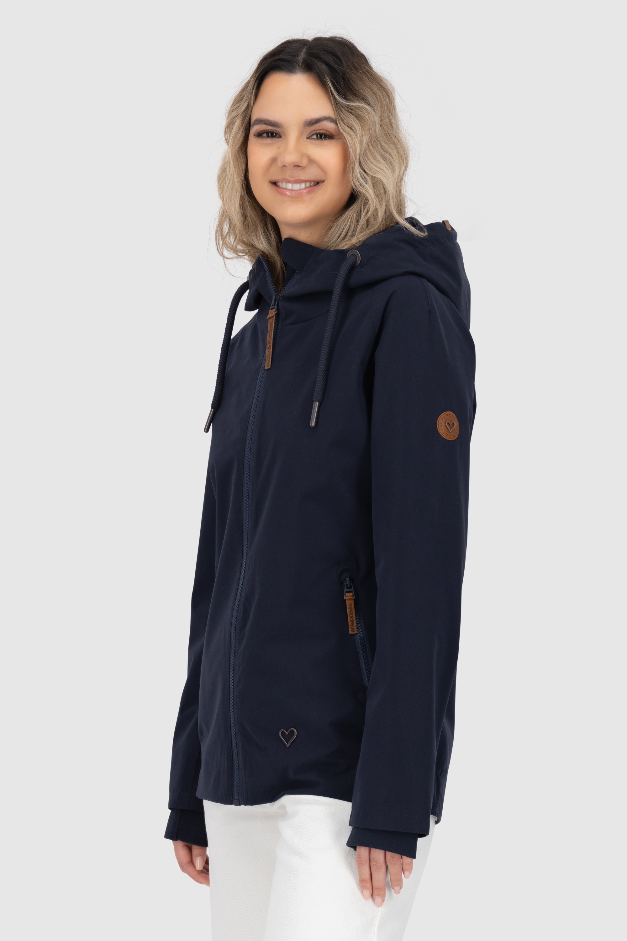 Alife & Kickin Sommerjacke »BETTYAKA«, mit Kapuze