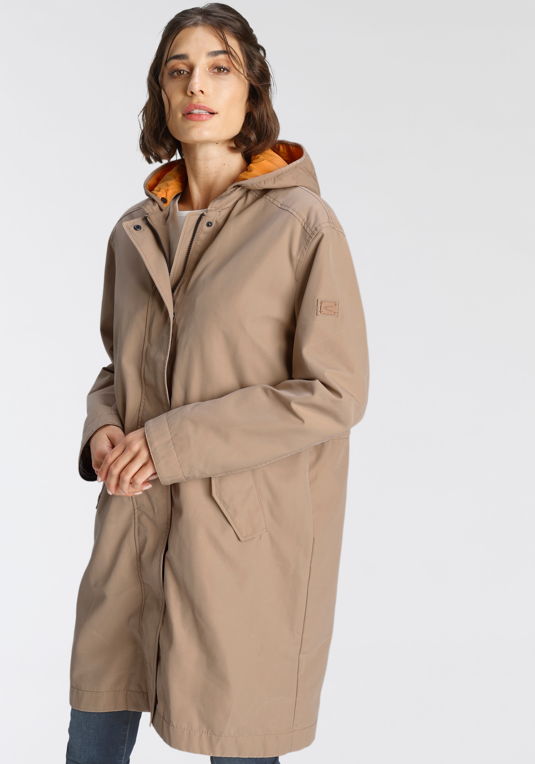 Image of camel active Kurzmantel, mit Stehkragen und abnehmbarer Kapuze bei Ackermann Versand Schweiz