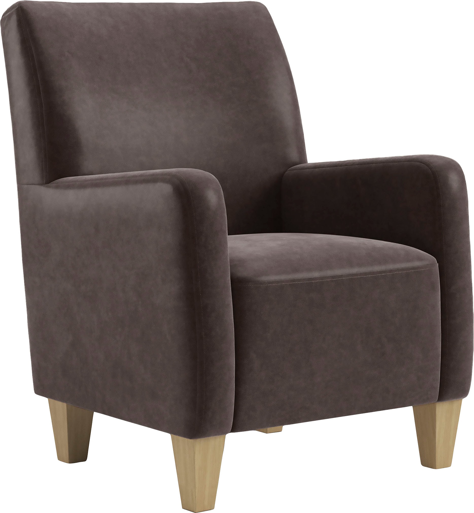 Home affaire Fauteuil »Viva« mit Federkern, mit Buchefüssen