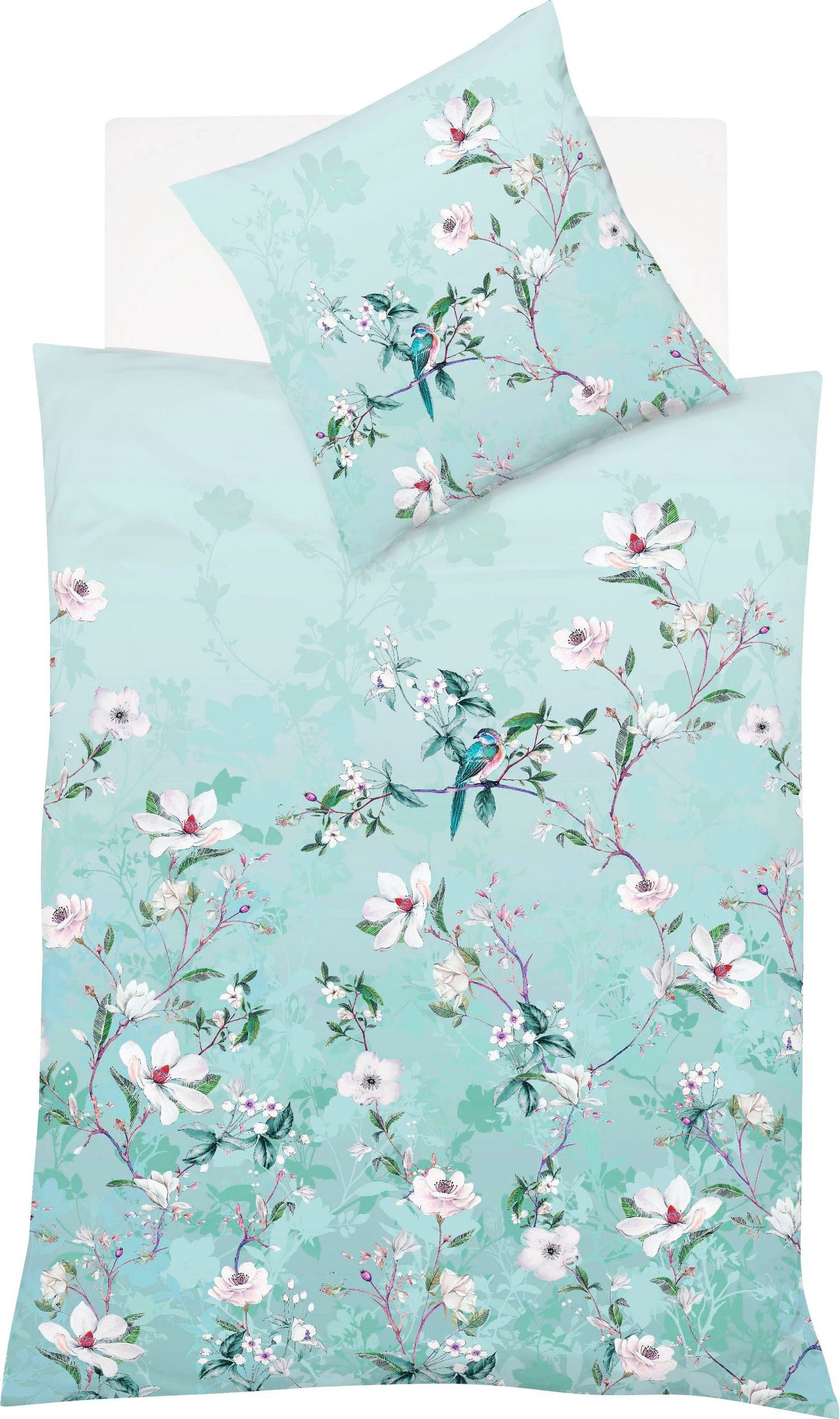 Image of fleuresse Wendebettwäsche »Bed Art S«, (2 tlg.), mit Blumenranken bei Ackermann Versand Schweiz