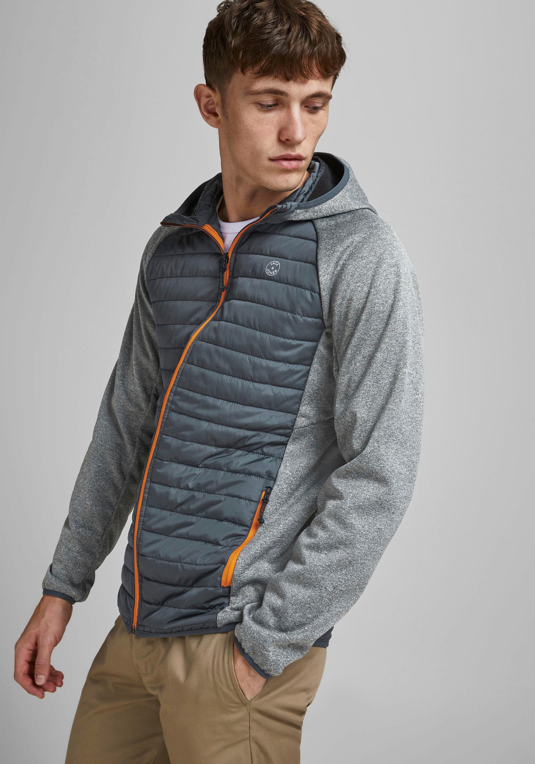 Jack & Jones Steppjacke »JJEMULTI QUILTED JACKET NOOS«, mit Kapuze