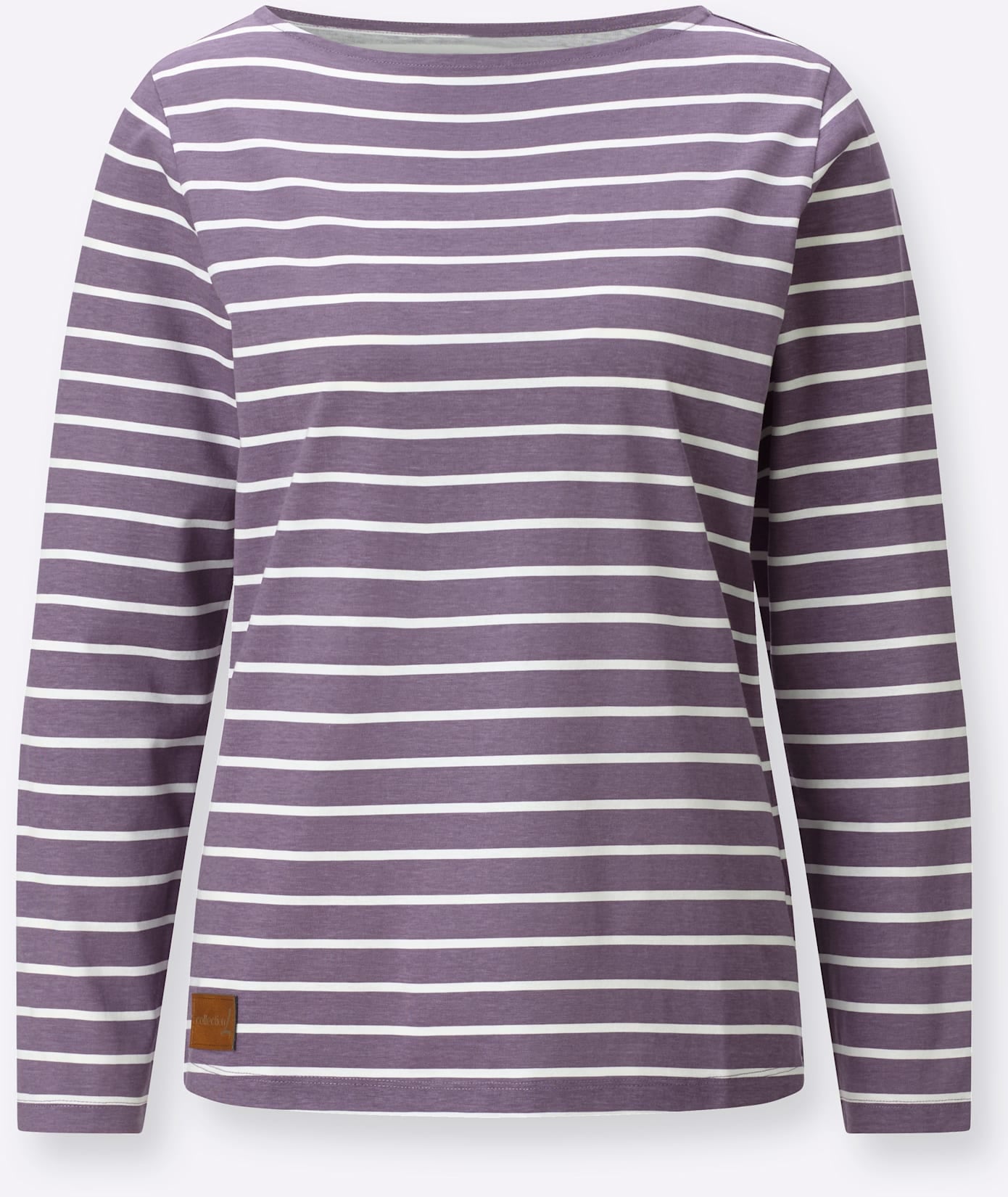 Casual Looks Shirt à col rond »Ringelshirt« 1