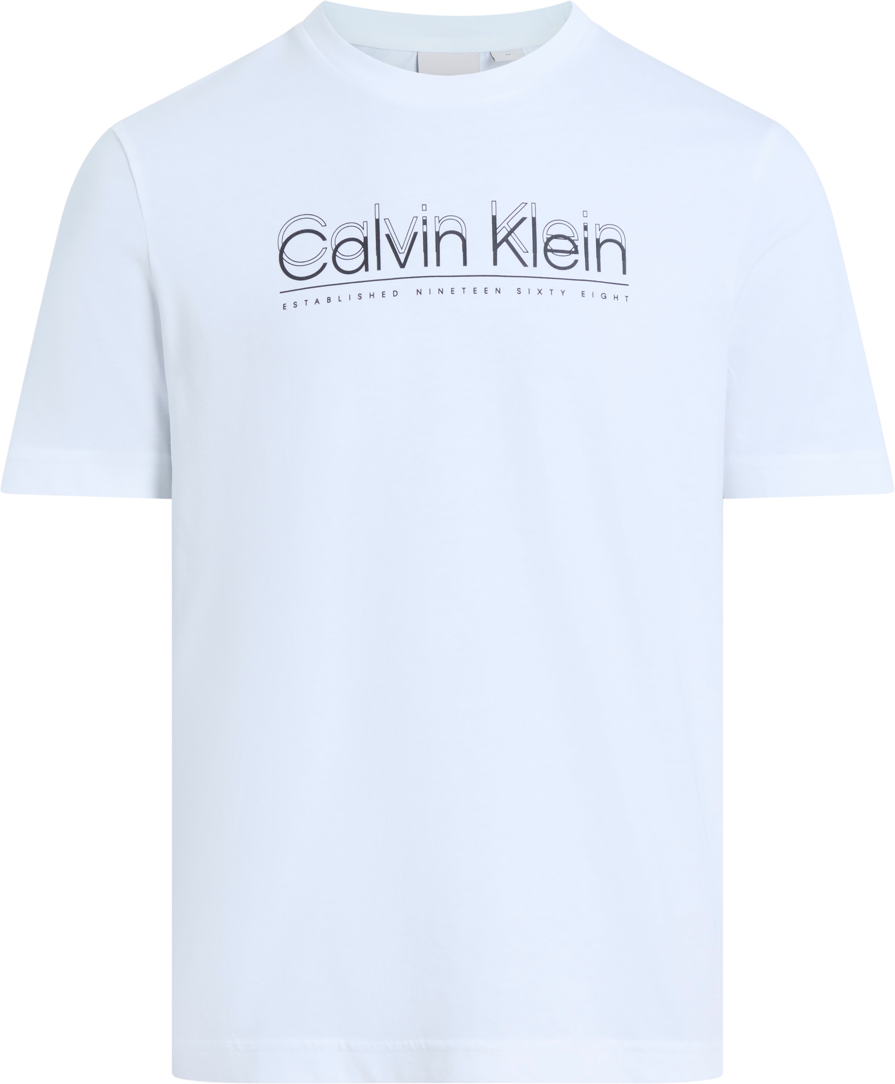 Calvin Klein T-Shirt »CP-DOUBLE LOGO T-SHIRT«, mit grossem Logoschriftzug