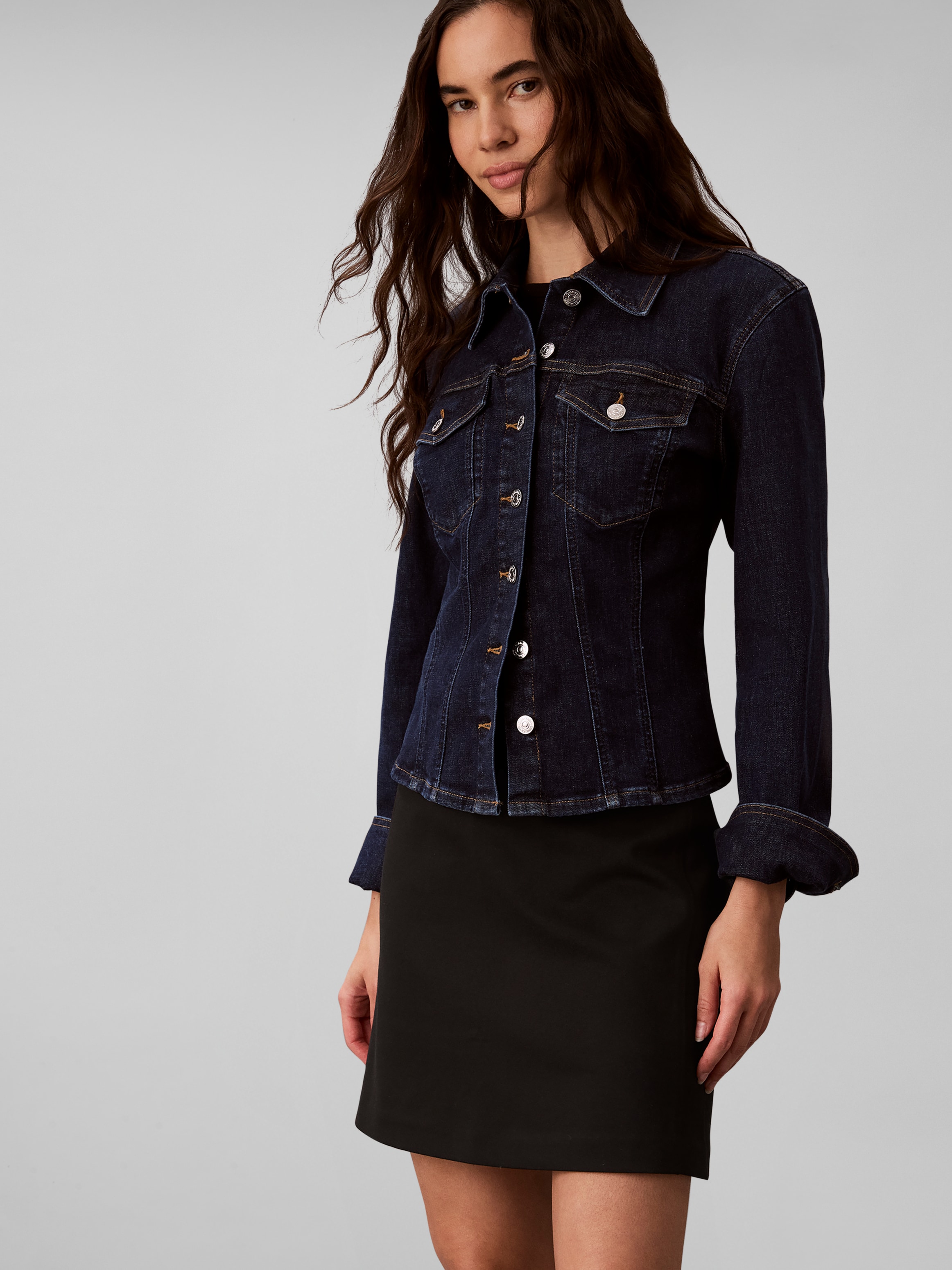 Calvin Klein Minijupe »Ponte Logo Mini Skirt« coupe régulière, logo