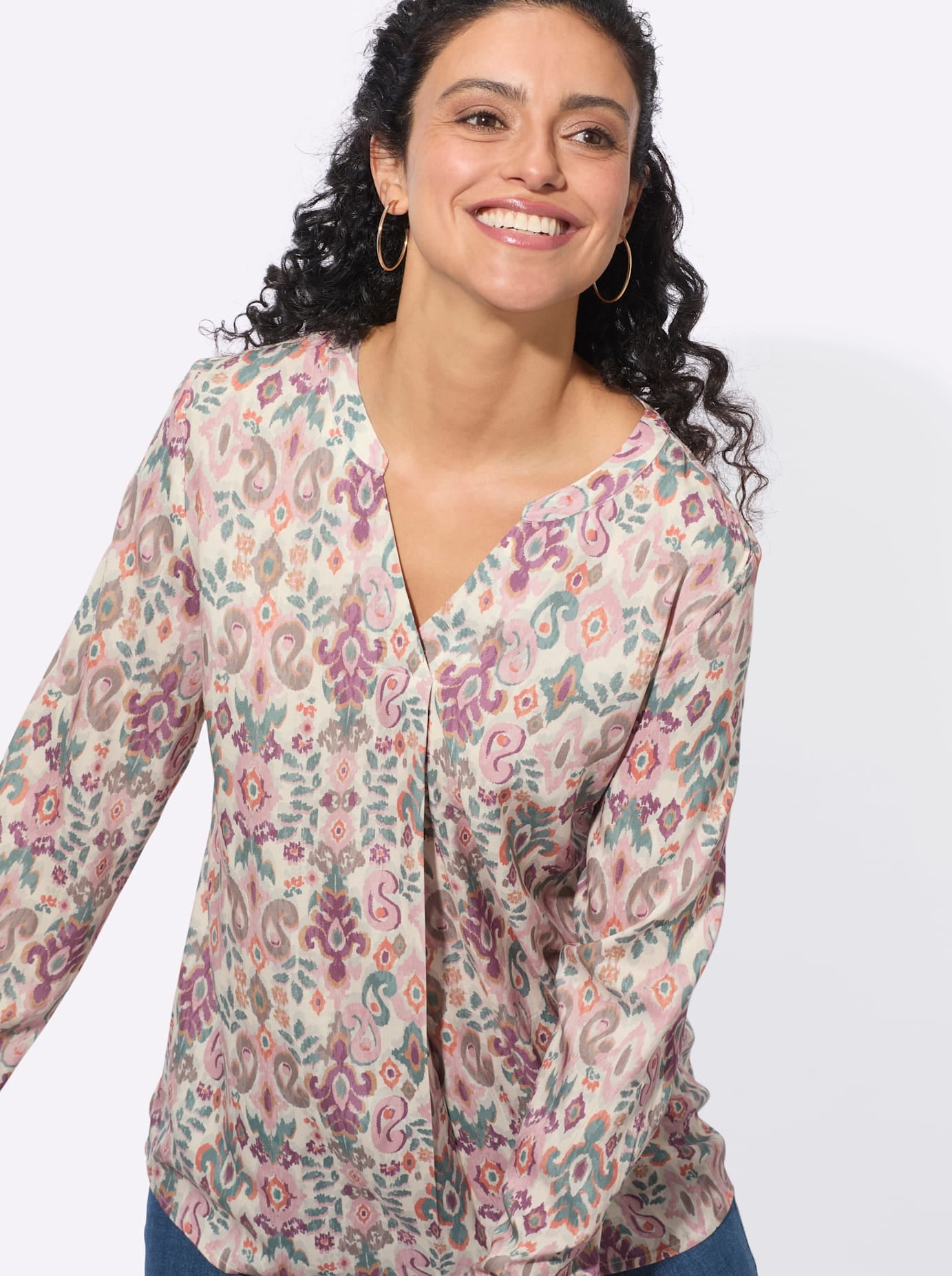 Inspirationen Blouse à pression