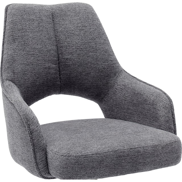 MCA furniture Armlehnstuhl »Bangor«, 2 St., Stoffbezug, 180° drehbar mit  Nivellierung, Stuhl belastbar bis 120 Kg bequem kaufen