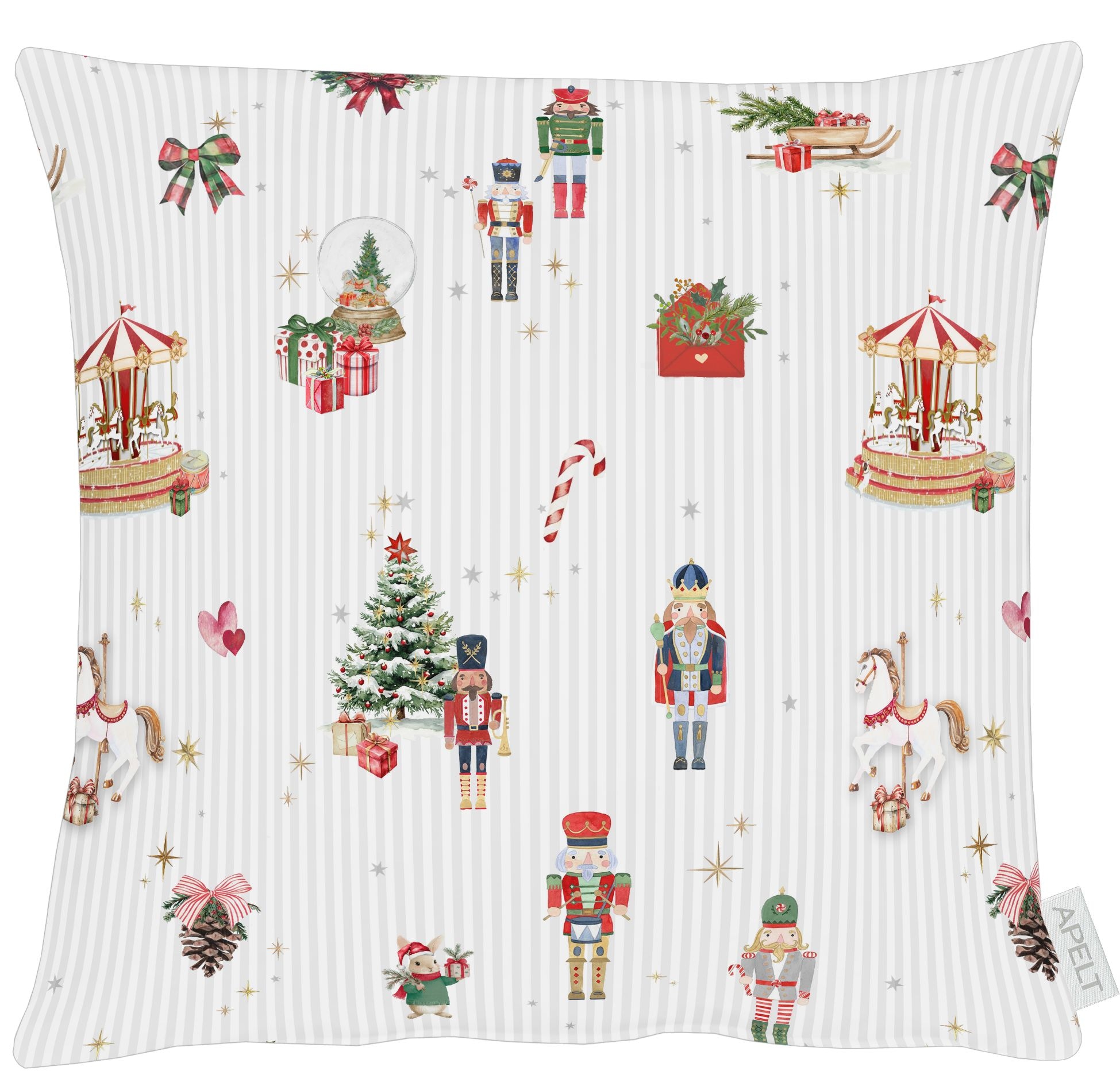 Image of APELT Dekokissen "8100" inclusive Soft-Kissenfüllung 100% PES